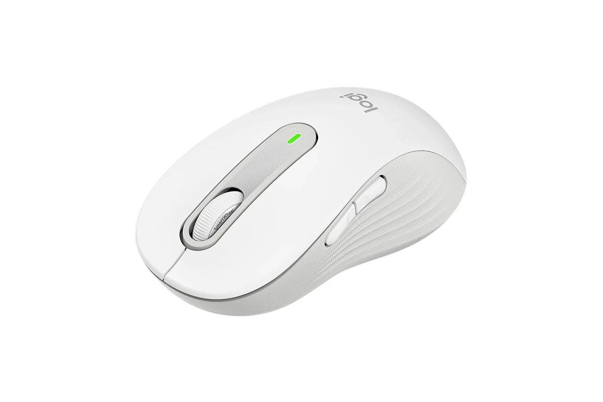 Logitech Signature M650 Large Wireless Mouse - Ergonomic Off White - Image 2