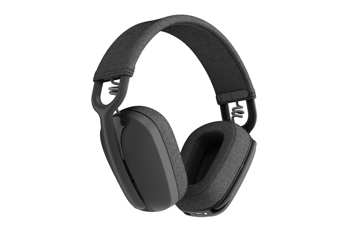 Logitech Zone Vibe 100 Wireless Over-Ear Headphones - Graphite - Image 4