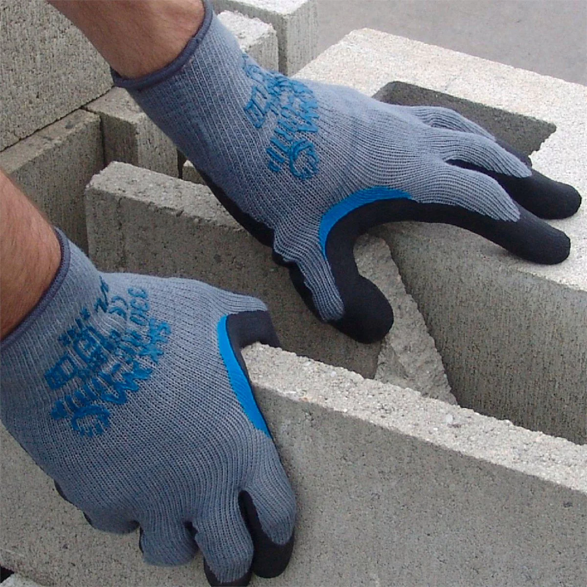 Lynn River Showa 330 Re Grip Gardening Gloves X-Large - Heavy-Duty - Grey/Black - Durable Grip - Image 2