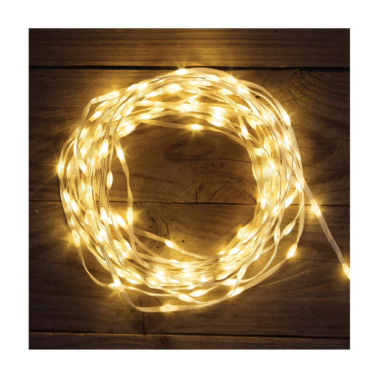 Lytworx Warm White Solar Soft Wire Lights - 49.95m - 8 Lighting Modes - Image 2