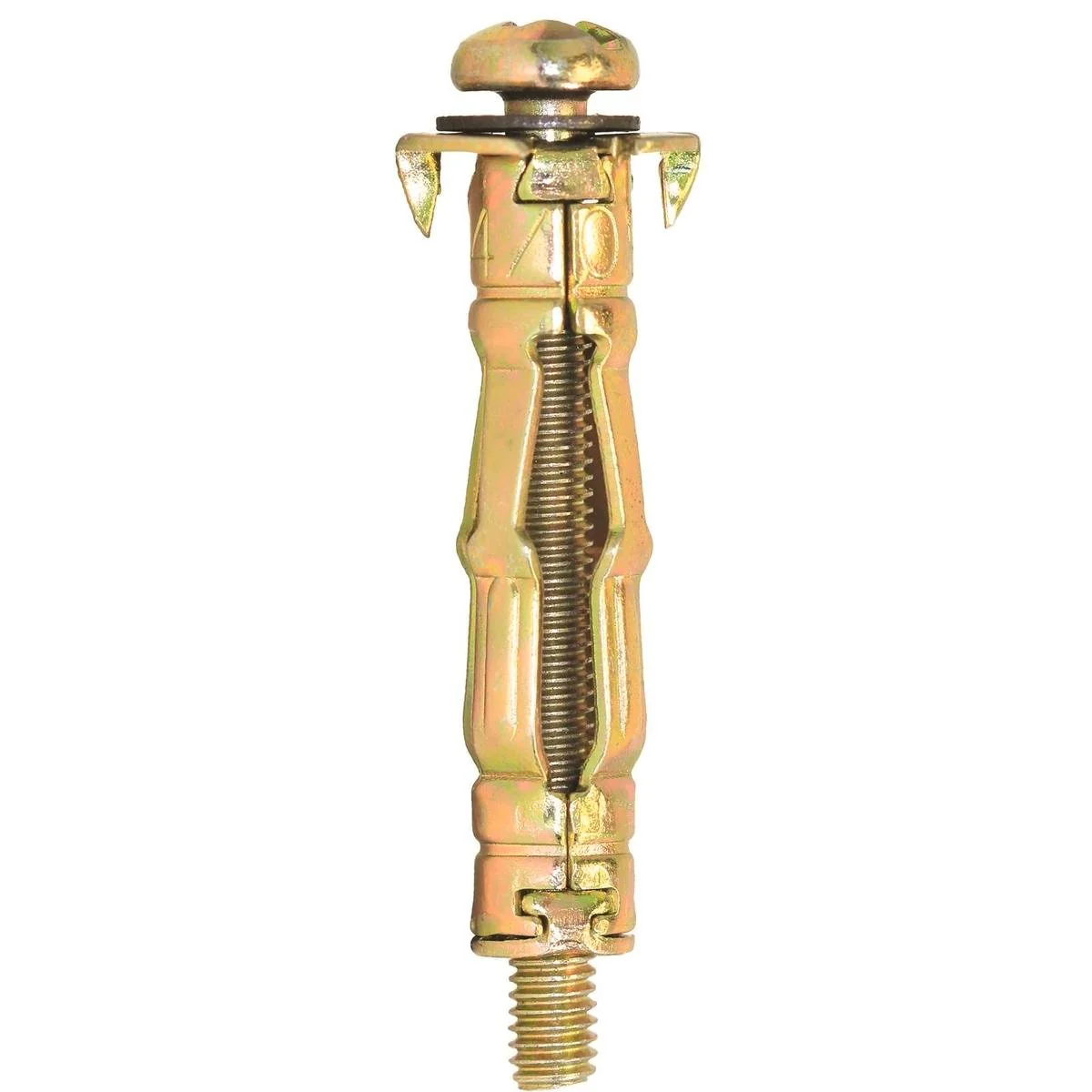 Macsim Hollow Wall Anchor - 8mm - Yellow Zinc - Holds 10kg - 14 Pack