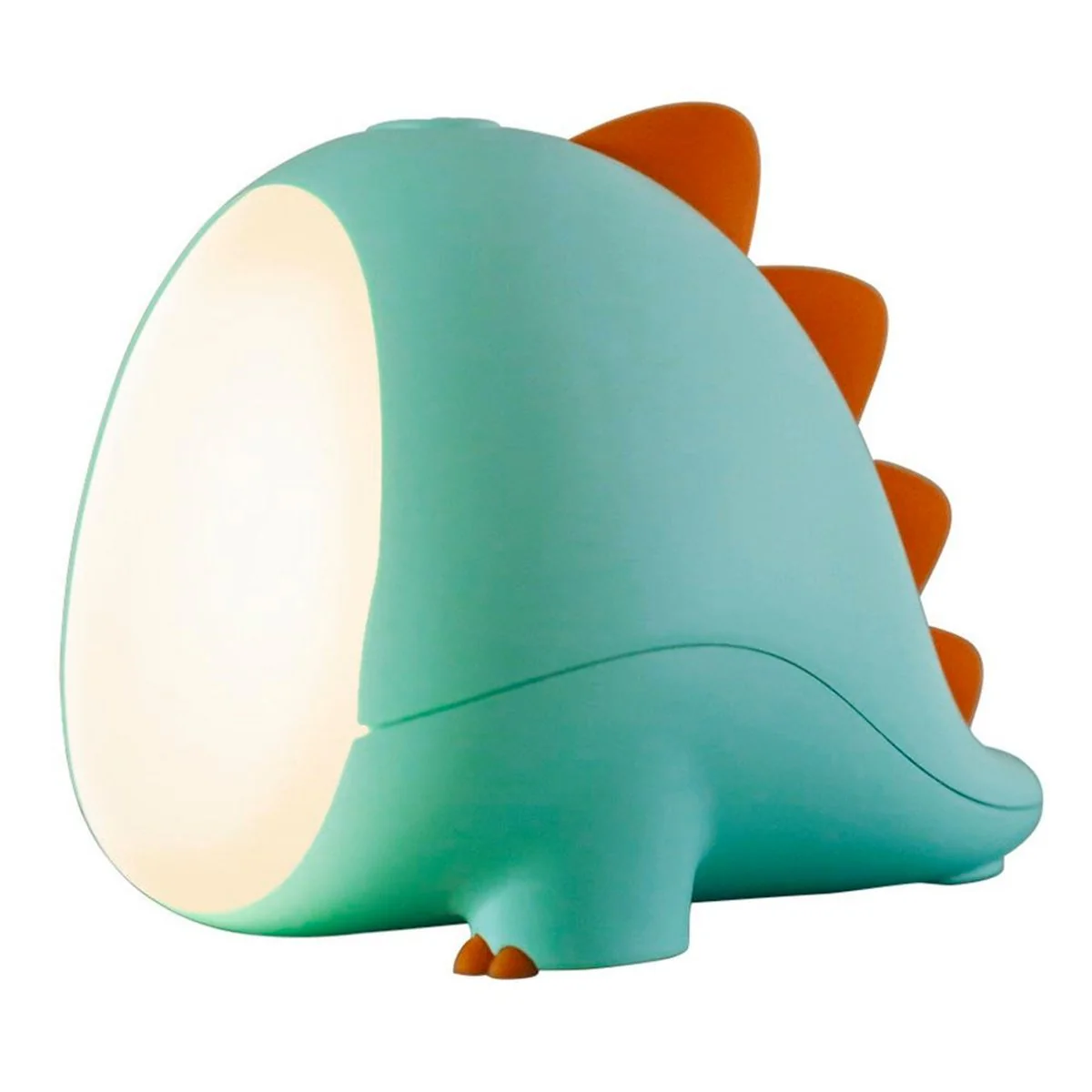 Magic Living Dino Nightlight - Rechargeable - Dimmable - 119mm - Green/Pink - Image 2