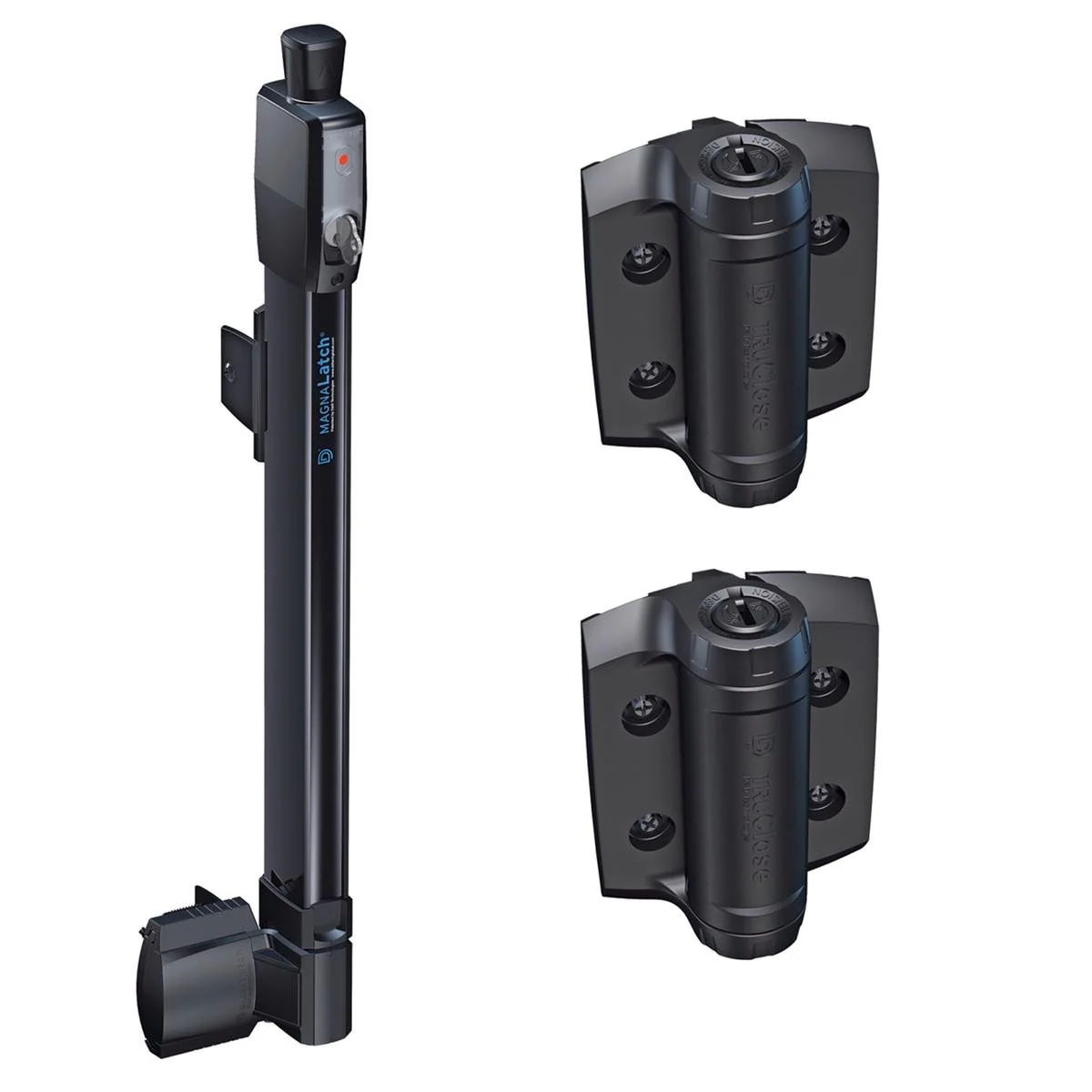 Magnalatch Pool Gate Latch - 1 Kit - Engineered Polymer - Child Safety