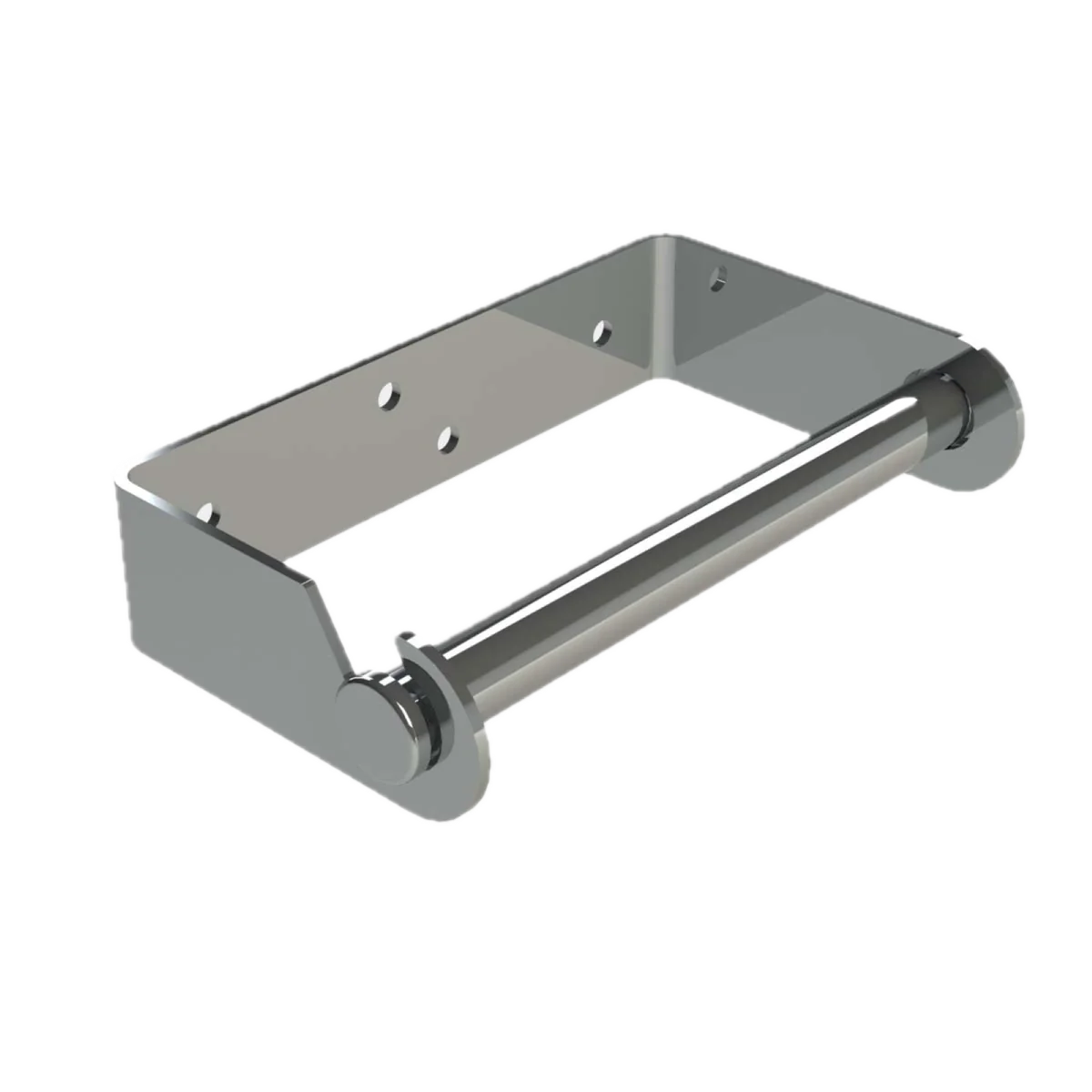 Magnet Toilet Roll Holder - 125mm - Steel - Wall Mount