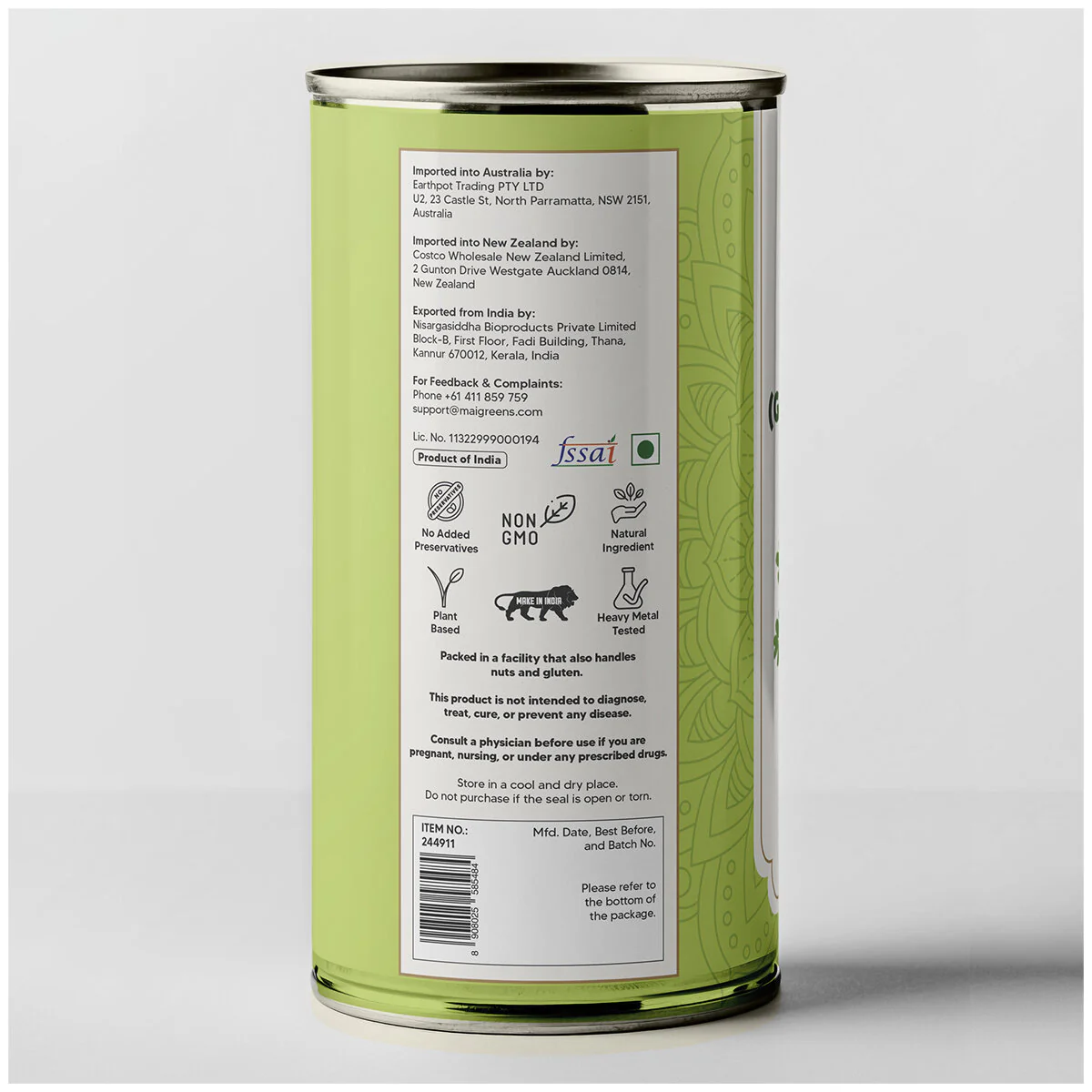 Mai Greens Amla Gooseberry Powder 700g Pure Indian Vitamin C - Image 3