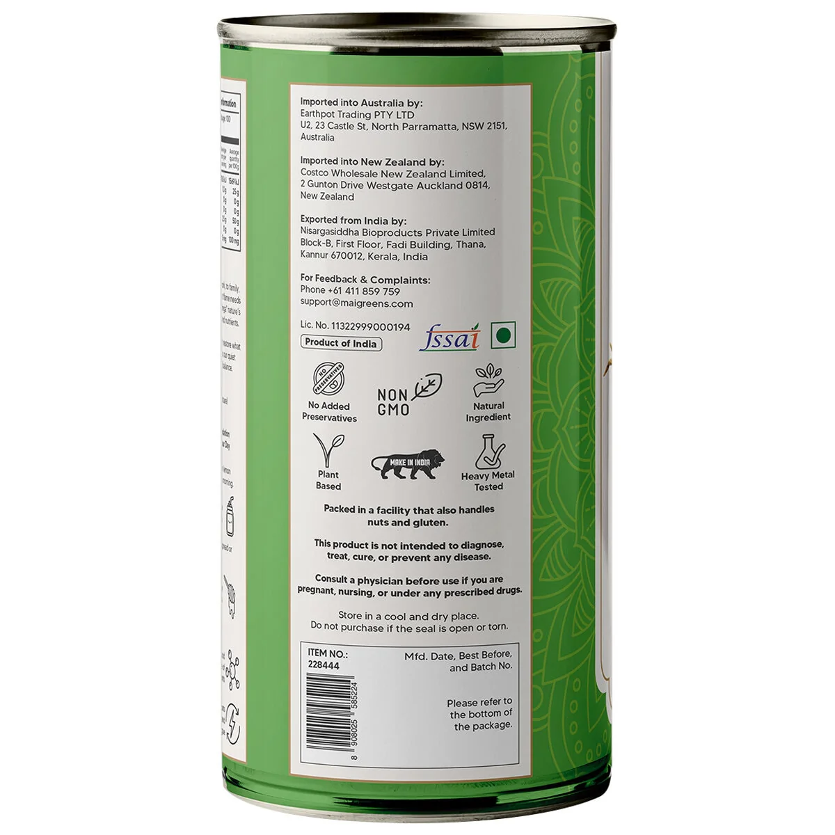 Mai Greens 100% Pure Moringa Leaf Powder 500g - Image 2