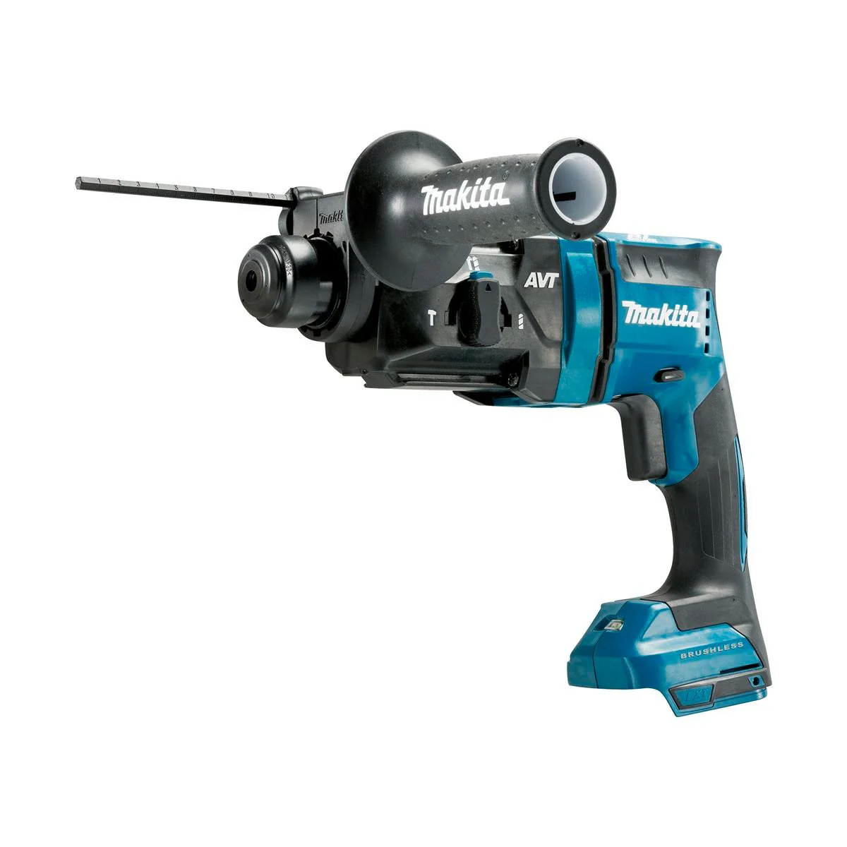 Makita 18V Brushless Rotary Hammer DHR182Z - 18mm - Skin Only - AWS Compatible - Low Vibration