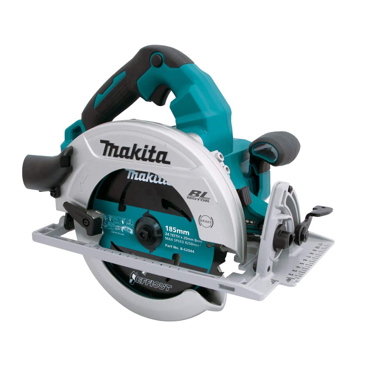 Makita Brushless Circular Saw - 185mm - Plastic - 18V x 2 Performance