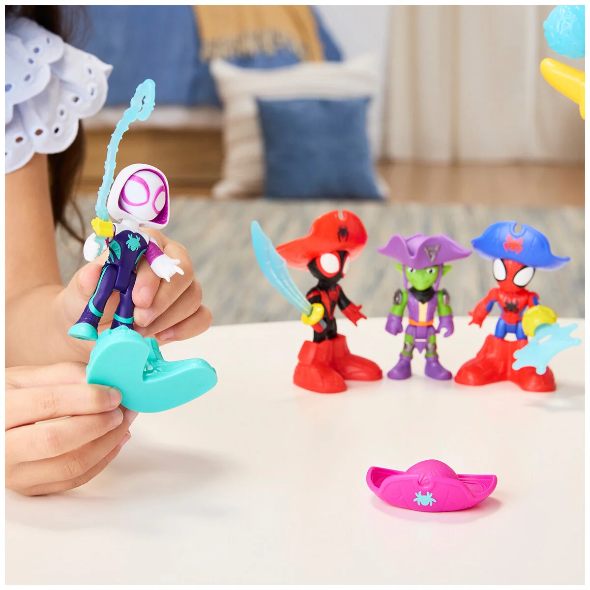 Marvel Spidey Water-Webs Pirate Ship Bubble Maker Playset 431mm - Image 2