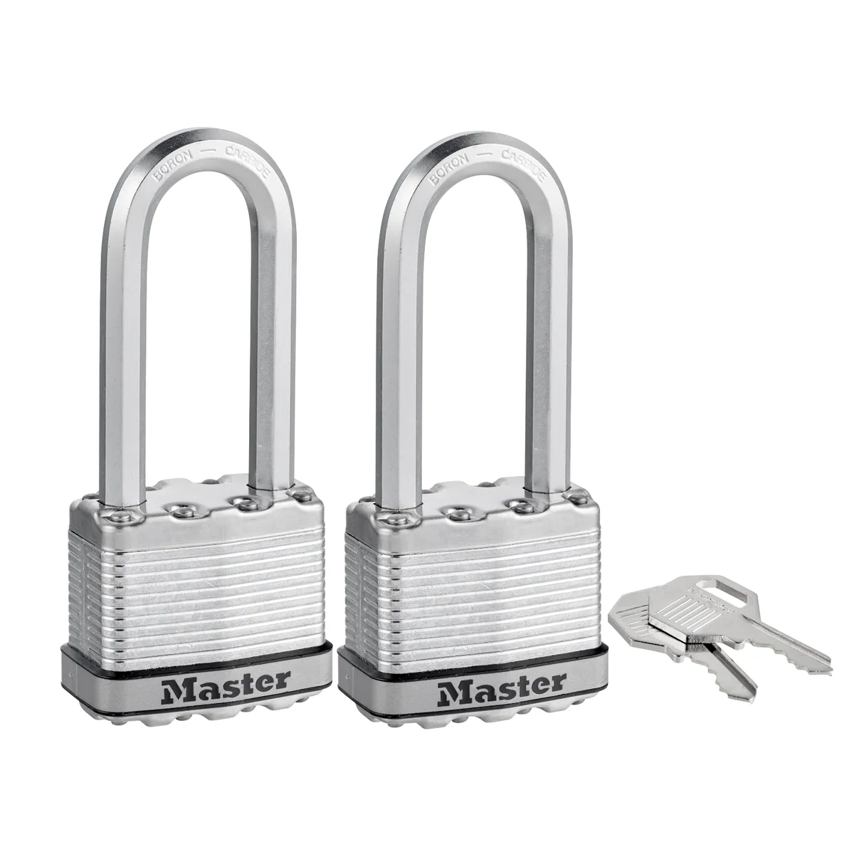 Master Lock Magnum Padlock 50mm with 64mm Extra Long Shackle - 2 Pack