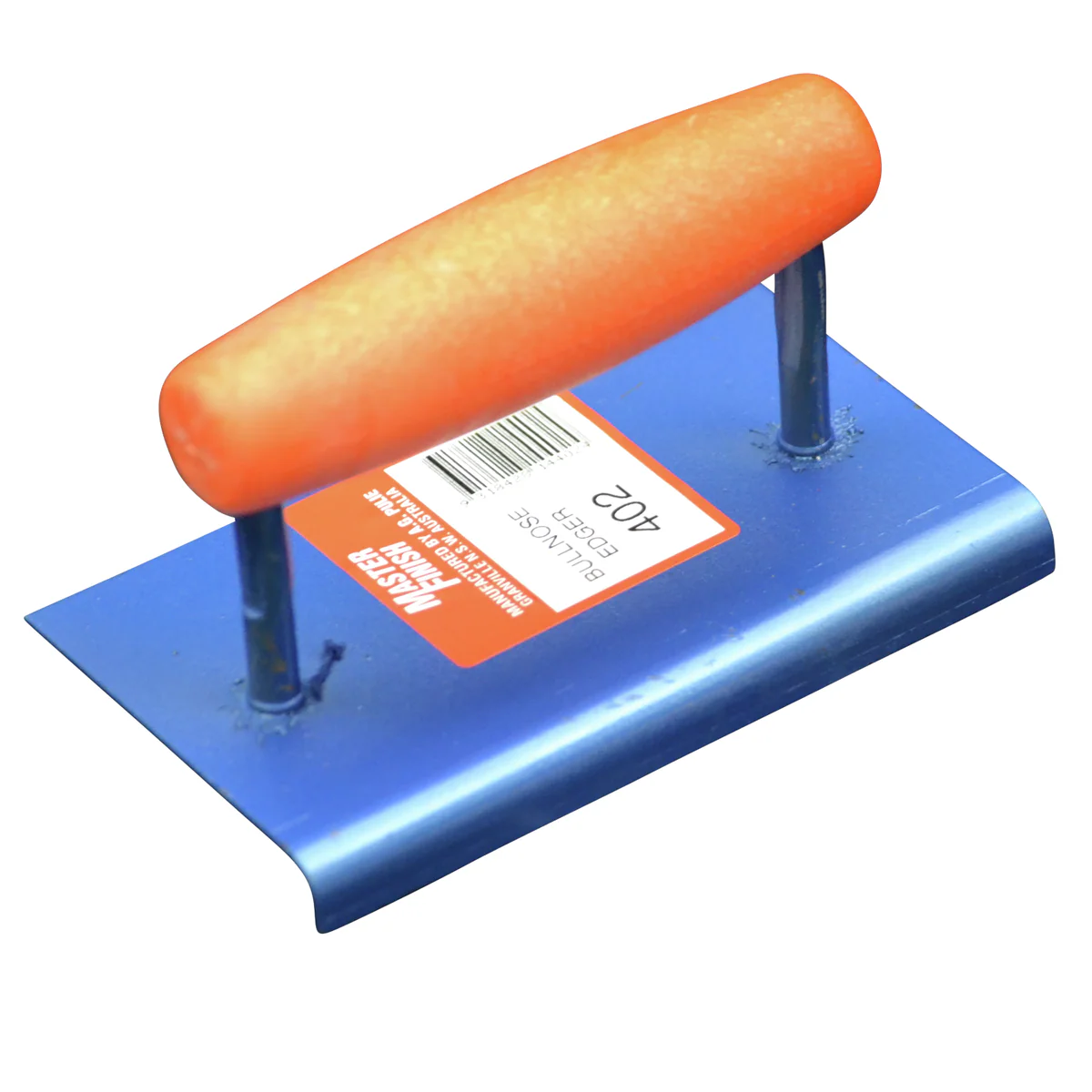 Masterfinish Cement Edger - Steel Blade - 80mm x 80mm x 140mm - Blue