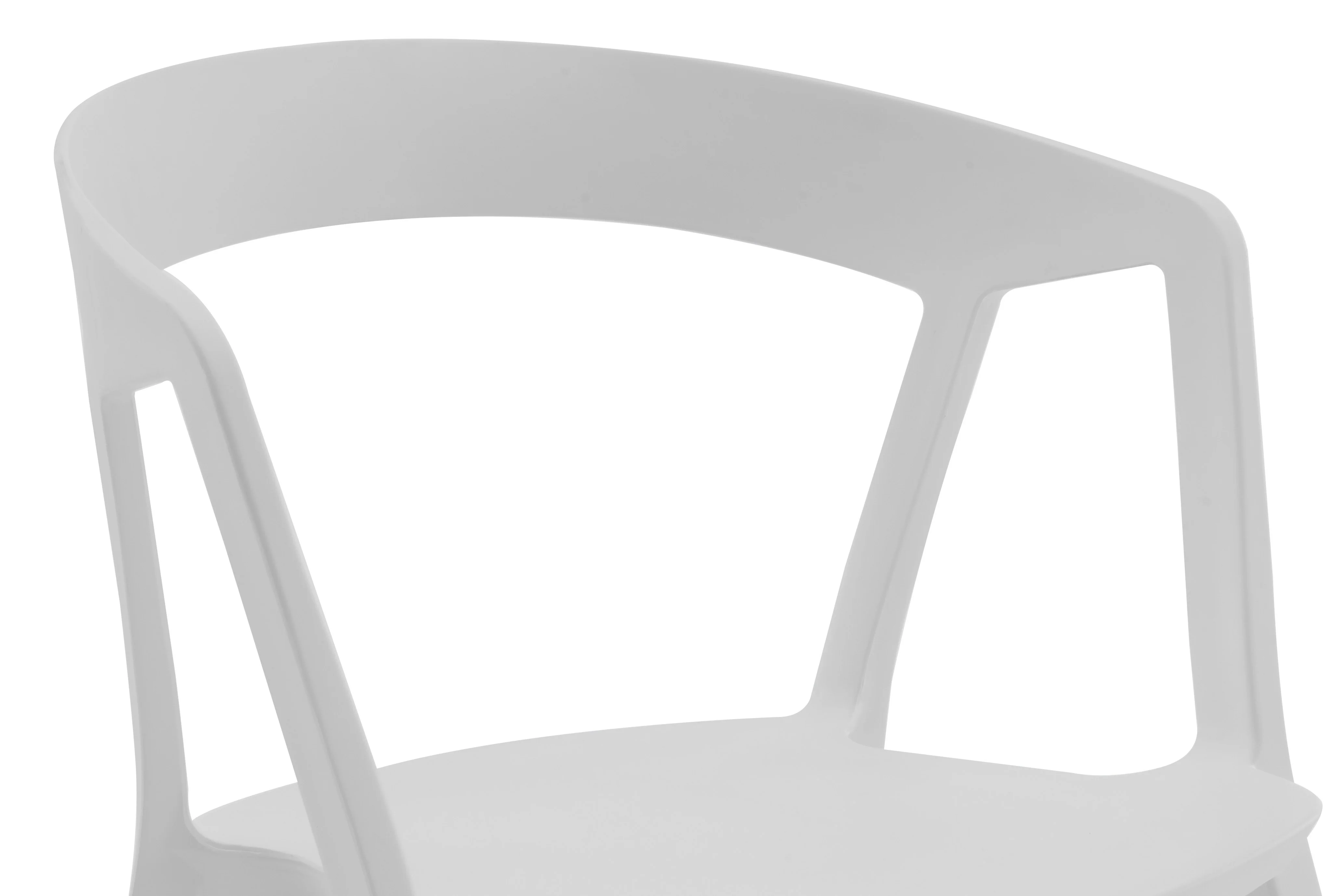 Matt Blatt Set of 2 Patrick Norguet Compas Chair Replica White - Image 10