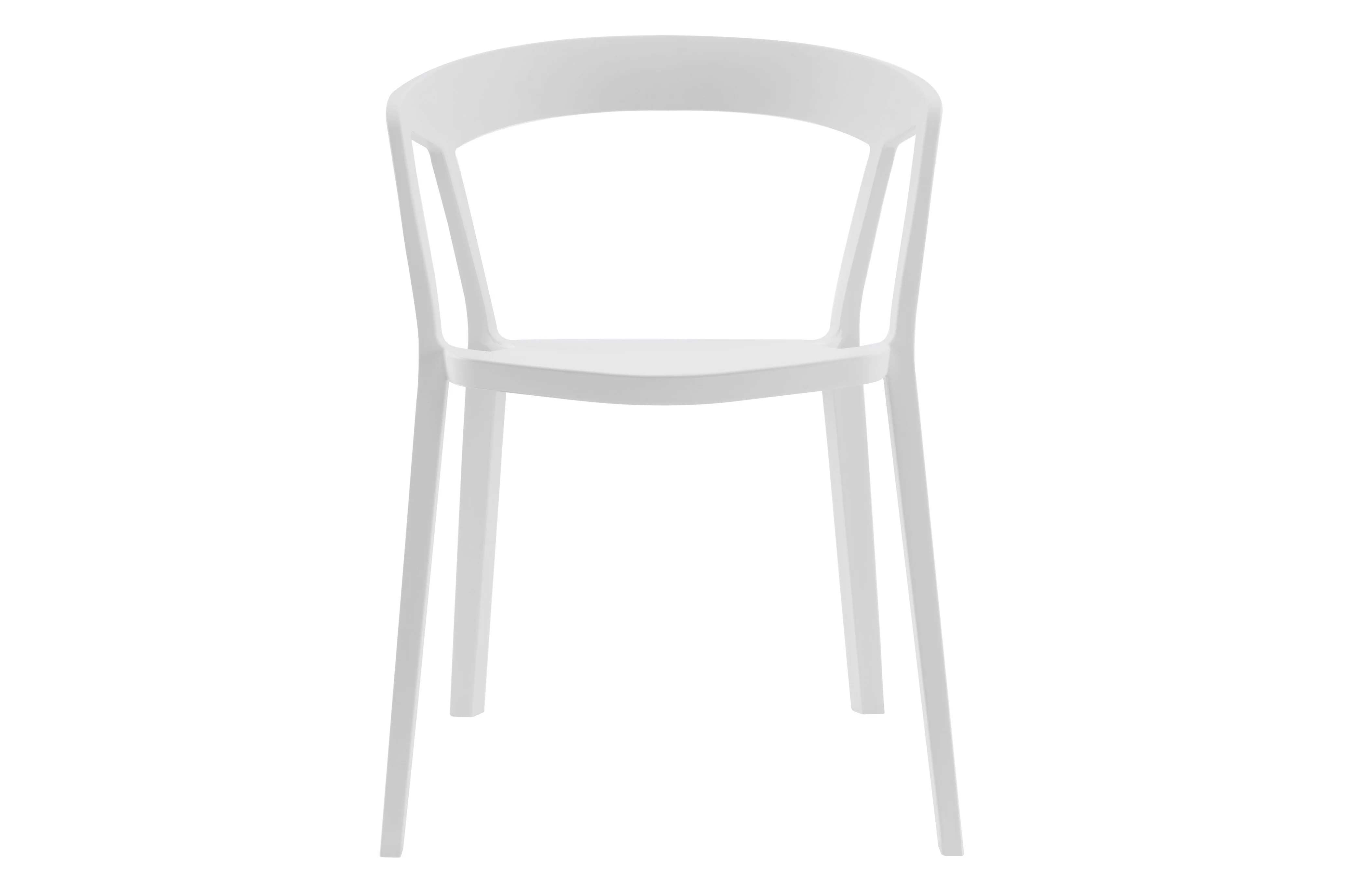 Matt Blatt Set of 2 Patrick Norguet Compas Chair Replica White - Image 7