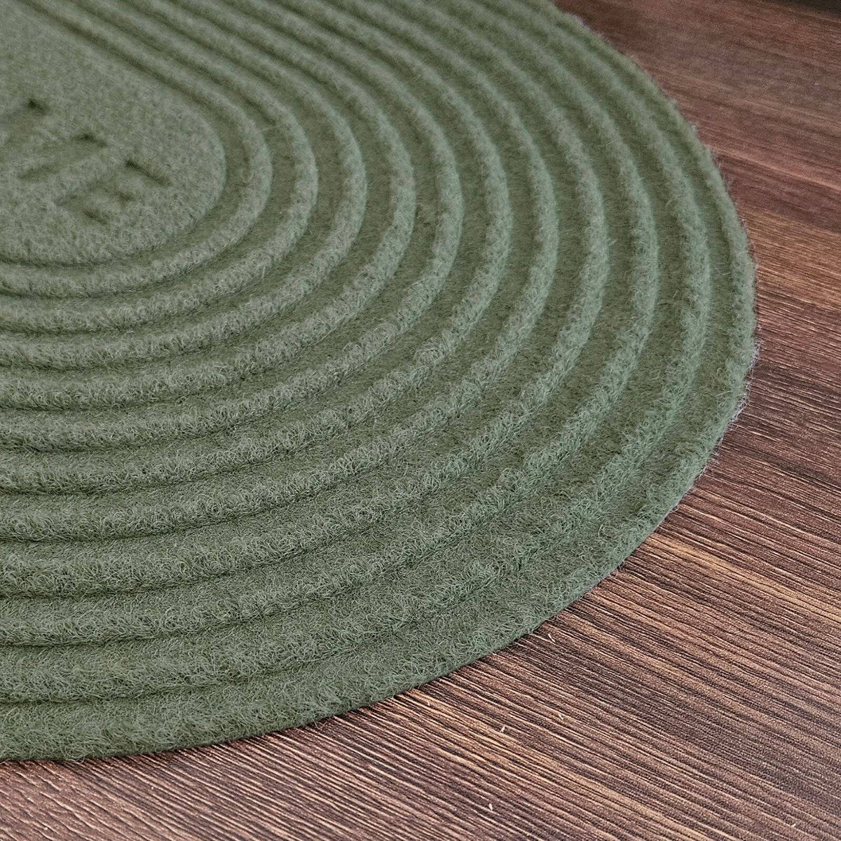 Maxfind Green Oval Scraper Doormat 40 x 60cm - Eco-Friendly Dirt Trapping - Image 4