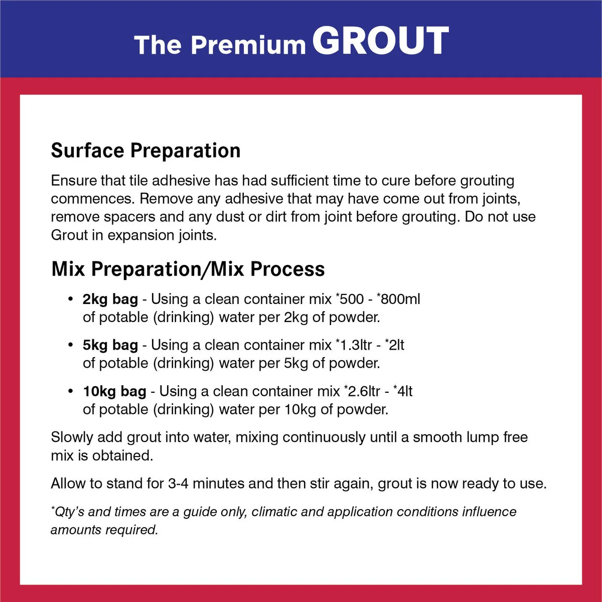 Maxisil 2kg White Grout - Cement-Based - Hydrophobic - Efflorescence-Free - Image 2