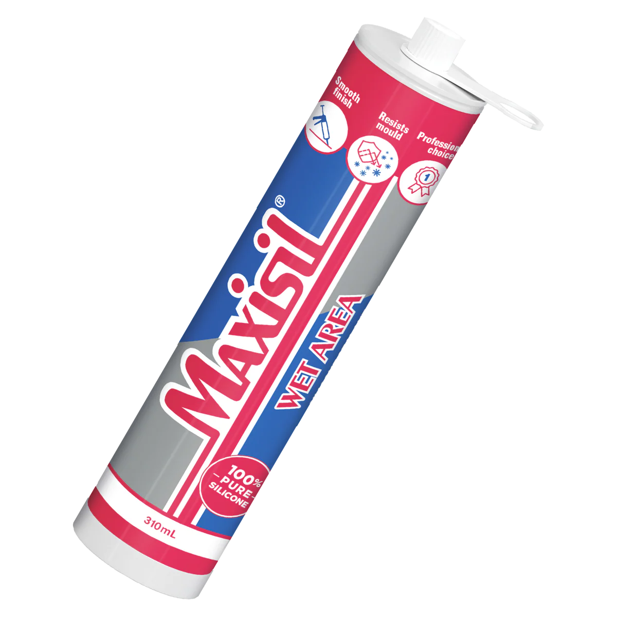 Maxisil Tile Silicone - 310ml - Travertine - Mould Resistant