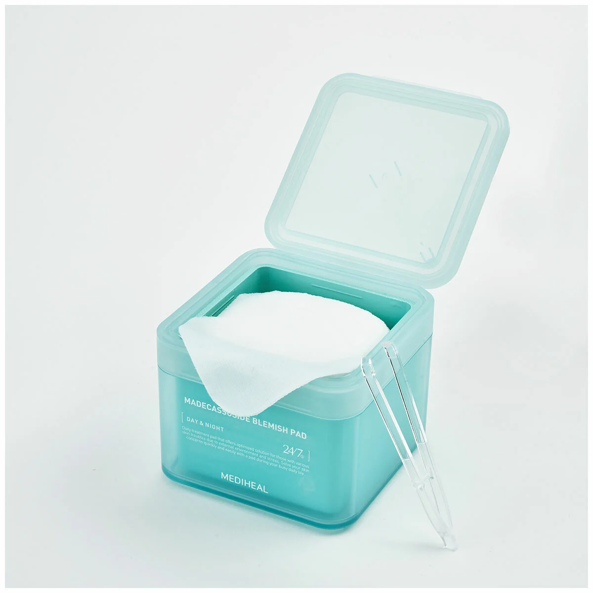 Mediheal Madecassoside Blemish Pad 100 Pack and 100 Refill Gentle Vegan Fibre - Image 6