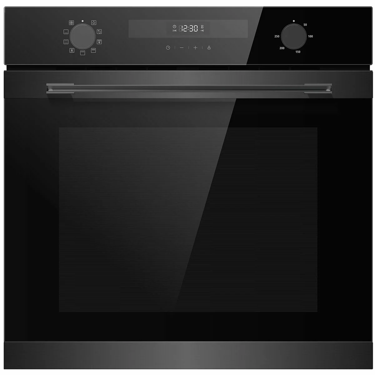 Midea 60cm Built-In Oven Black Capacity 72 Litre 310656 Stylish