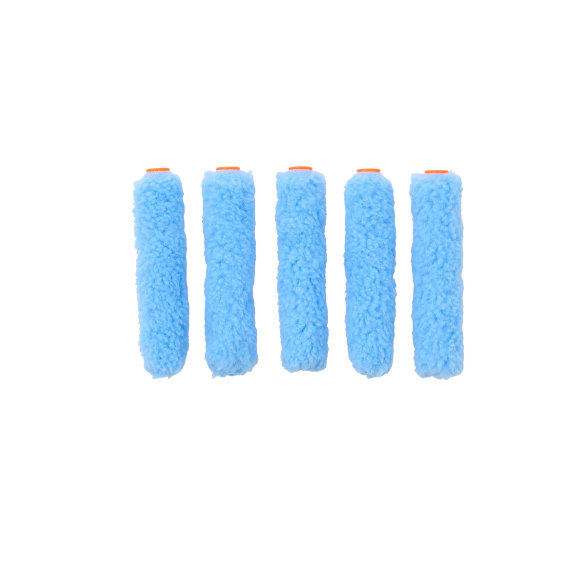 Monarch 160 Mini Rollers 5 Pack - 14mm Nap - Orange - Smooth Finish - Image 5