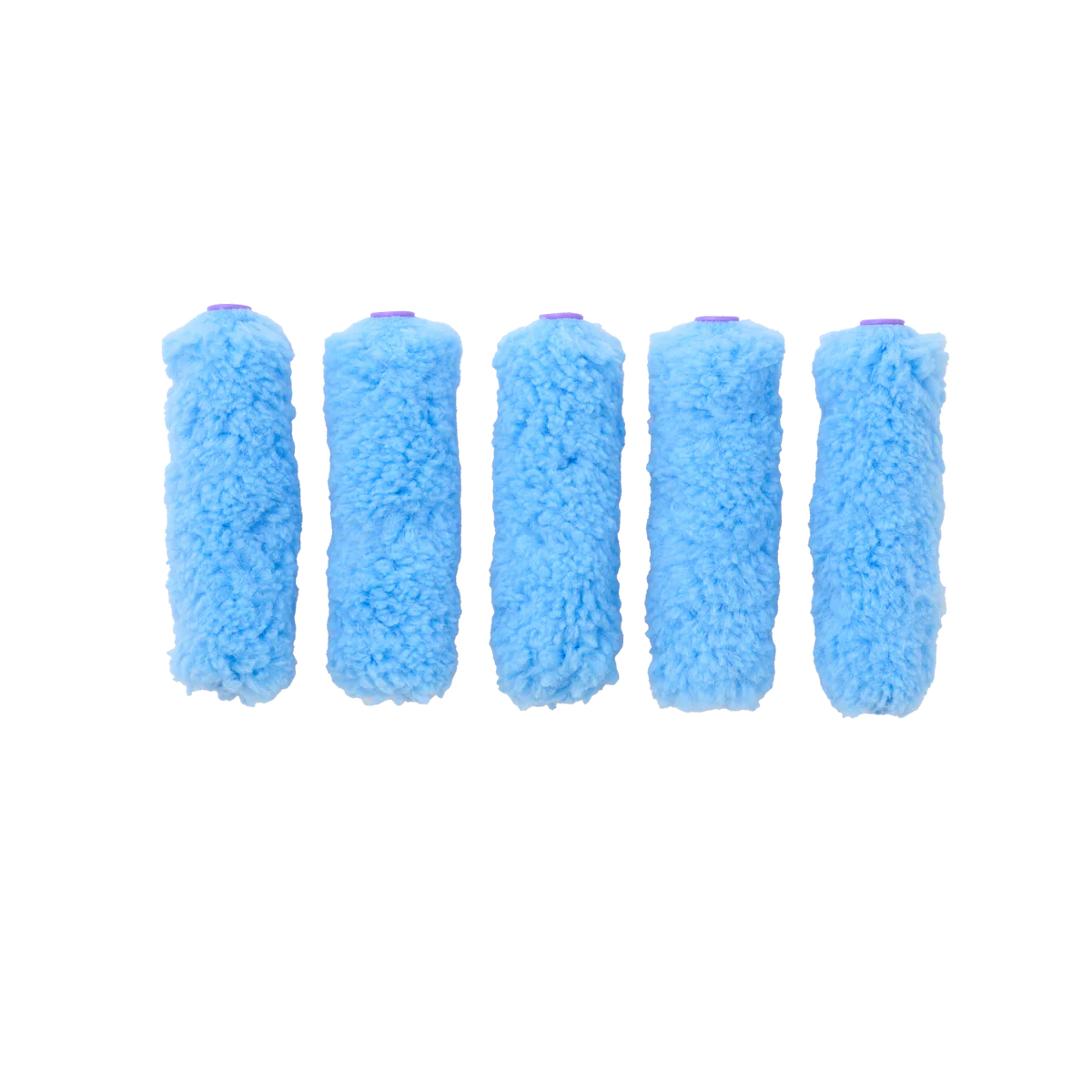 Monarch 160 Mini Rollers 5 Pack - 20mm Nap - Rough & Textured Surfaces - Purple - Image 4