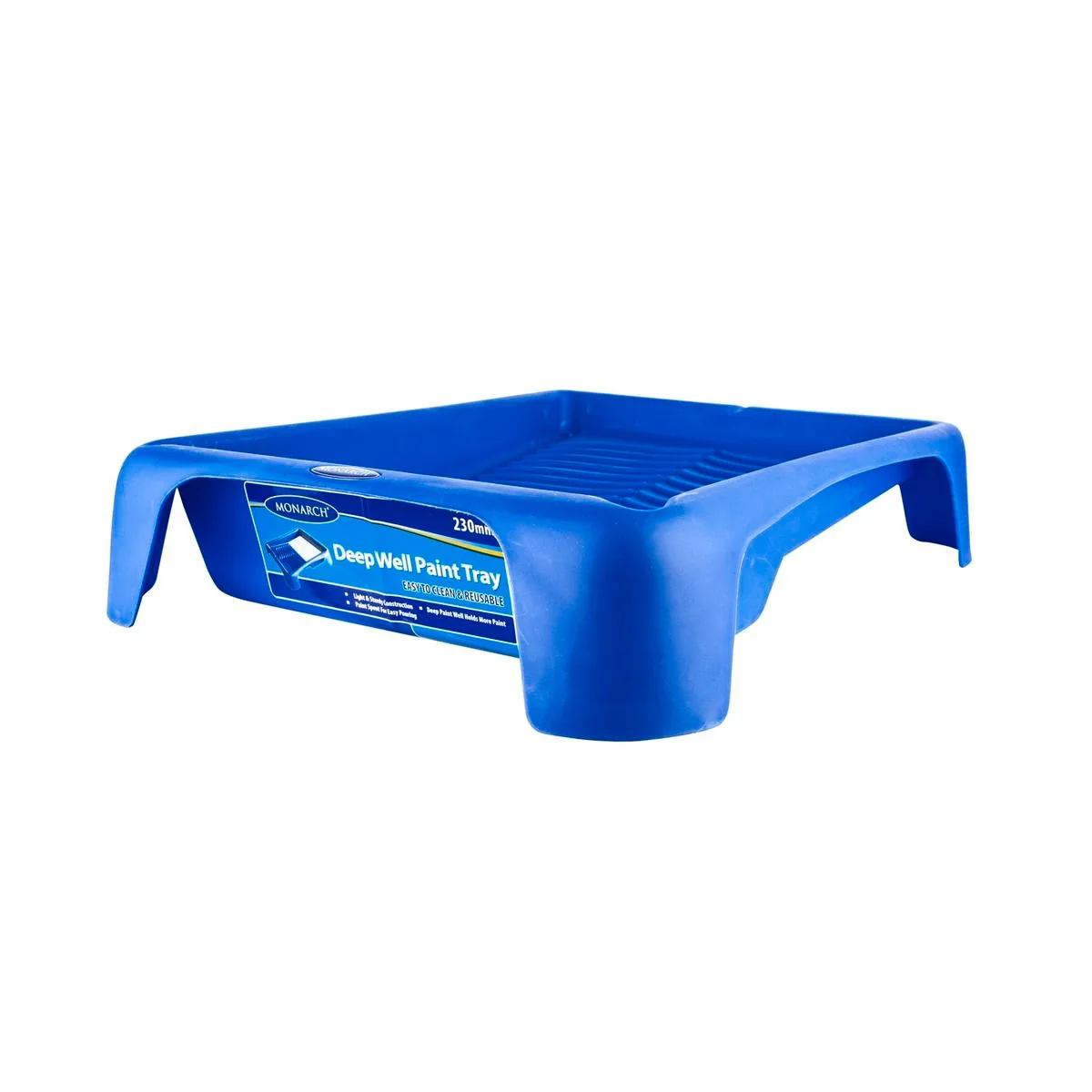 Monarch Deep Well Paint Tray - 230mm - Plastic - Easy Pouring