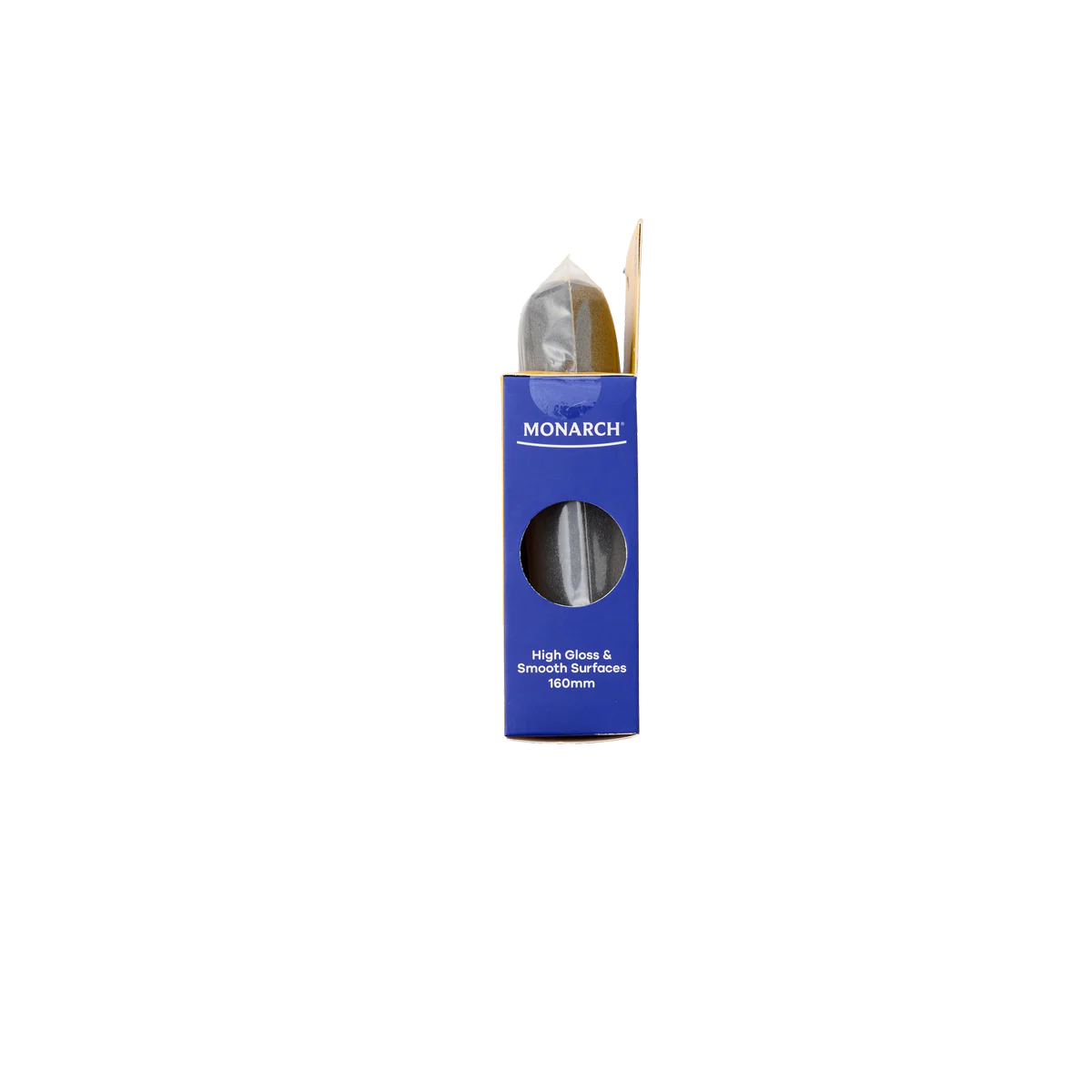 Monarch Mini Rollers - 9mm Nap - High Gloss Finish - 5 Pack - Yellow - 160mm - Image 4