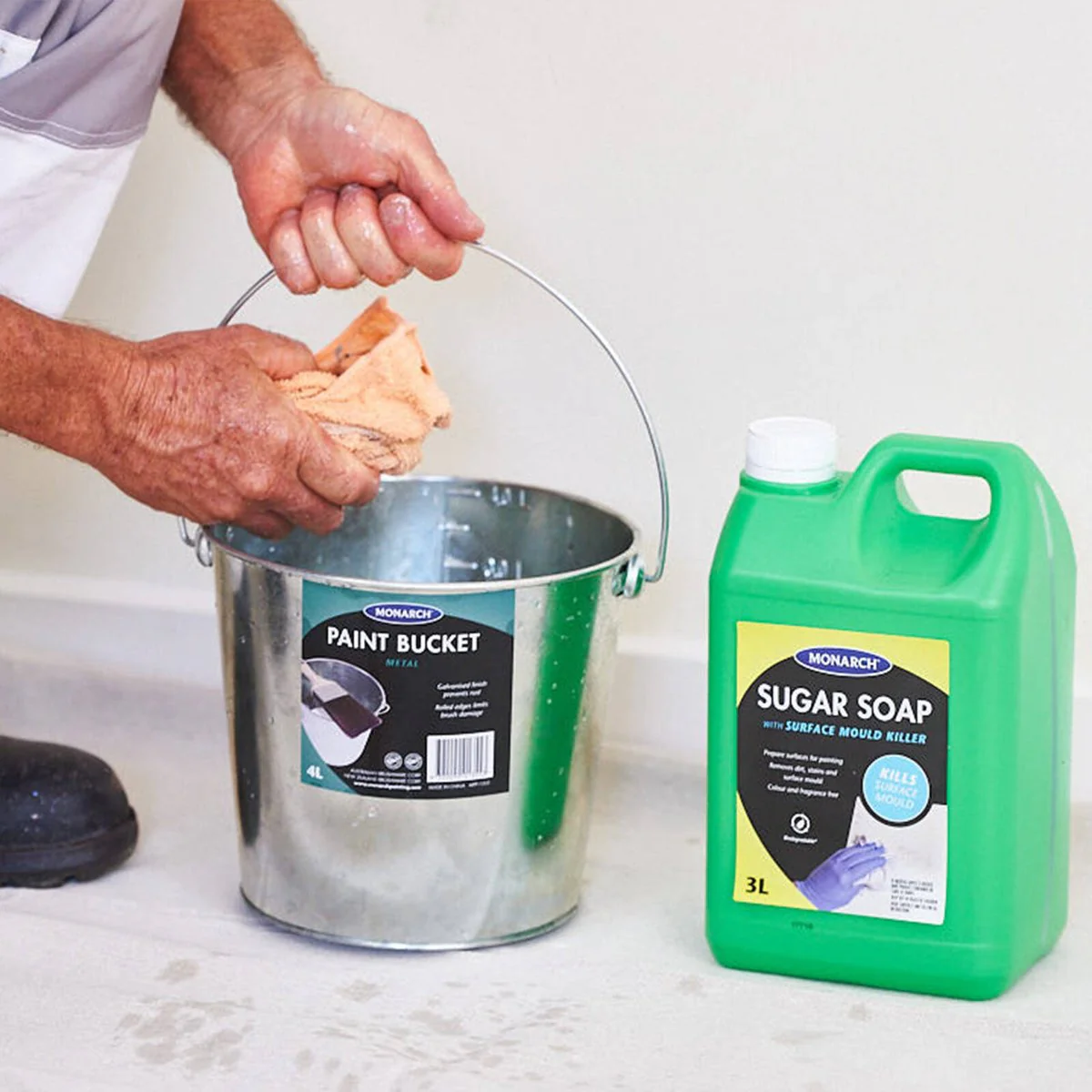 Monarch Sugar Soap - 3L - Liquid - Mould Remover - Image 5