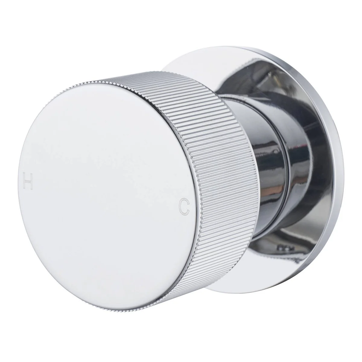 Mondella Bath Shower Mixer - 35mm Chrome - Textured Handle - Lead-Free