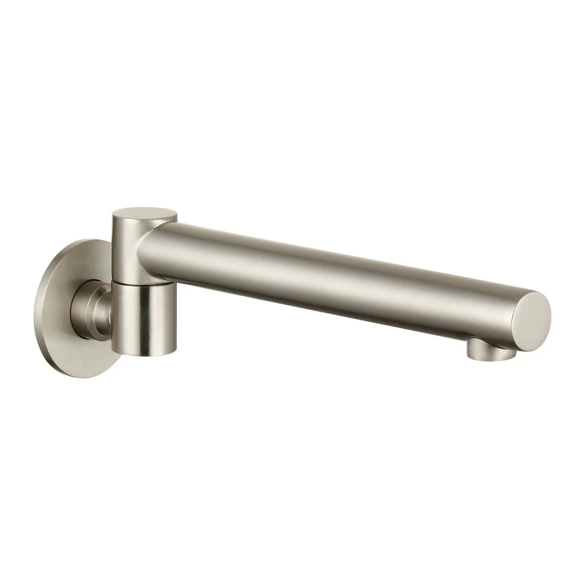 Mondella Bath Swivel Spout - 215mm Reach - Brushed Nickel Finish