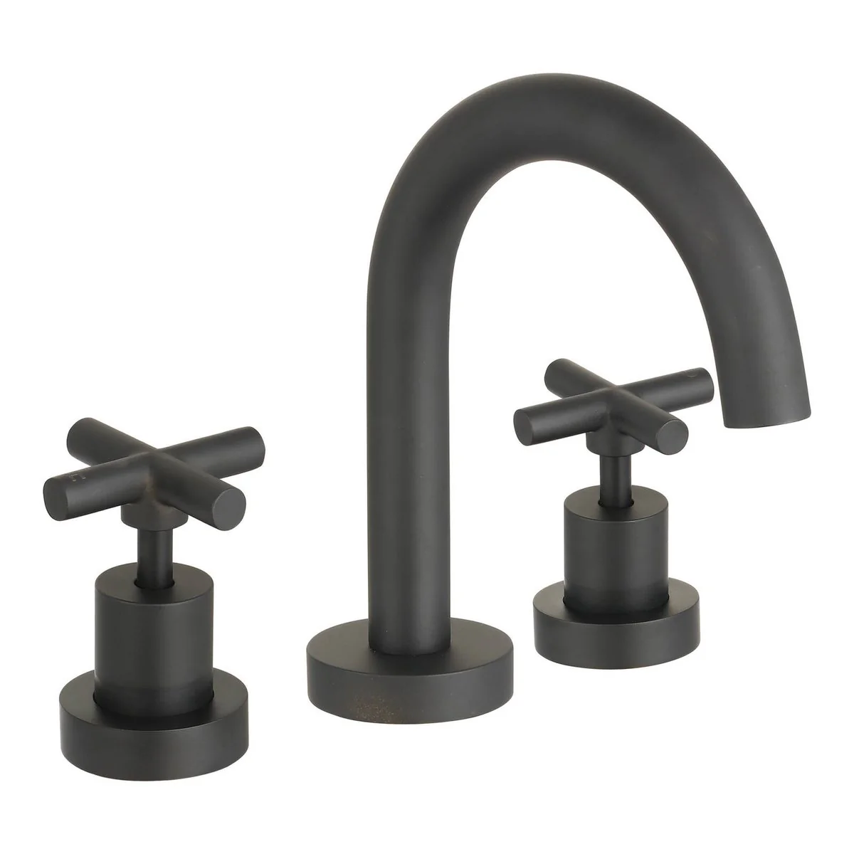 Mondella Black Matte Resonance Basin Set - 1/2 Turn - 245mm x 160mm - Water Efficient