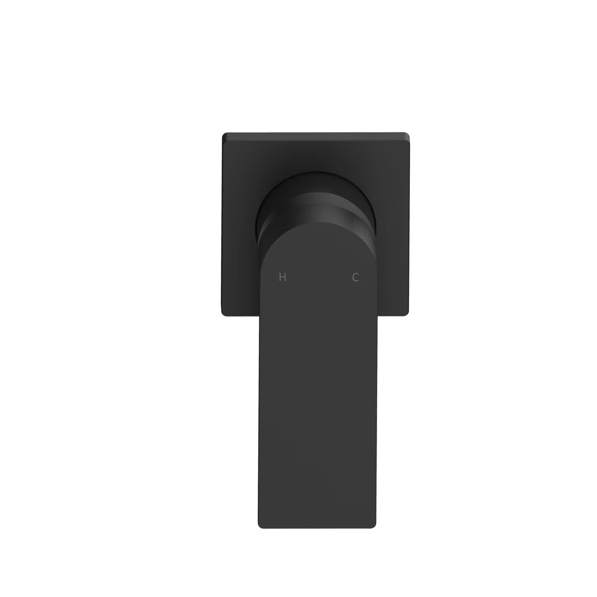 Mondella Black Matte Rococo Shower Mixer - 165mm x 125mm x 105mm - Lead-Free Stainless Steel - Image 2