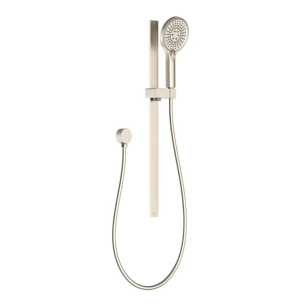 Mondella Resonance Shower Rail Set - 5 Function - 125mm x 715mm - Brushed Nickel