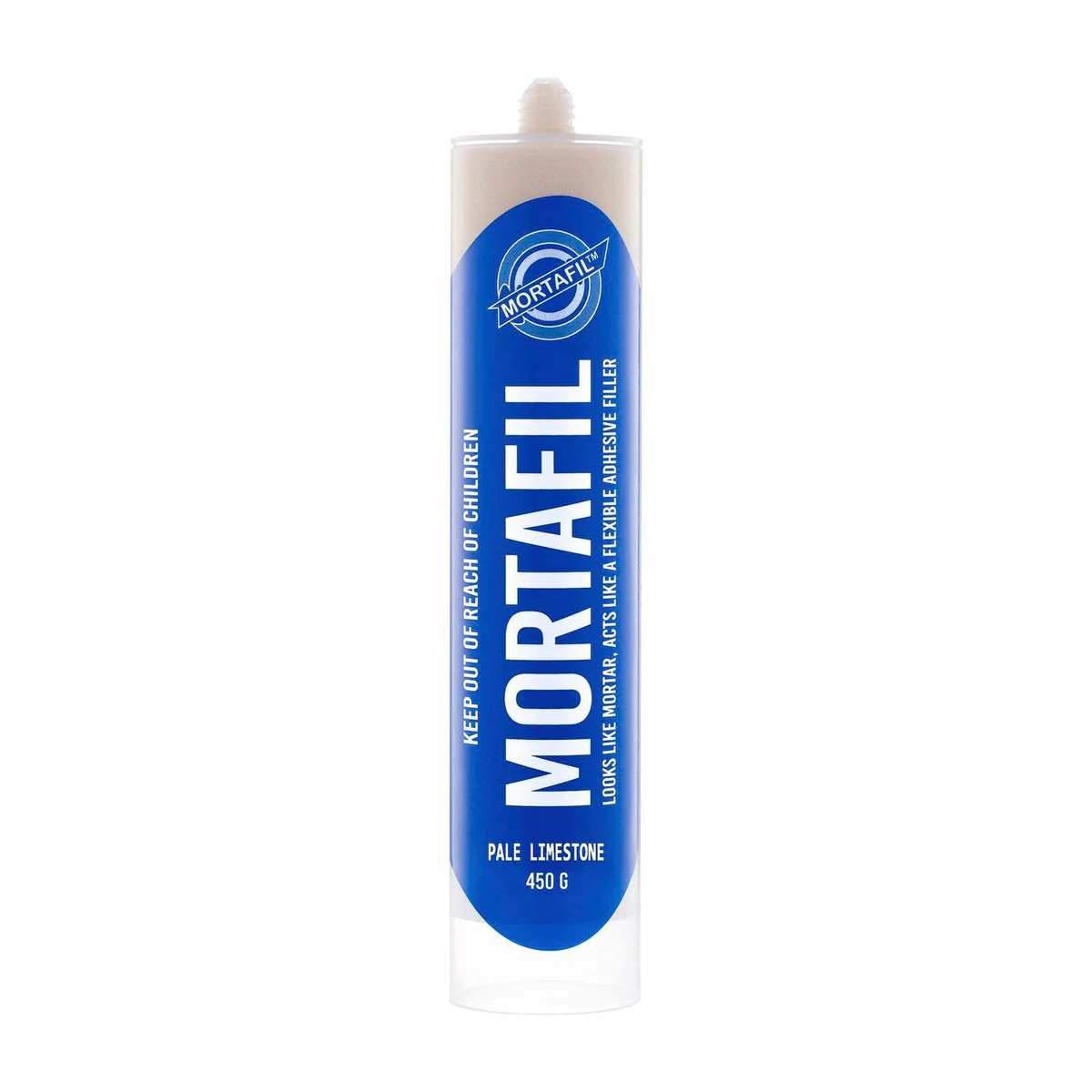 Mortafil Pale Limestone Mortar - 450g - Polymer Based - Flexible Adhesive - Image 2