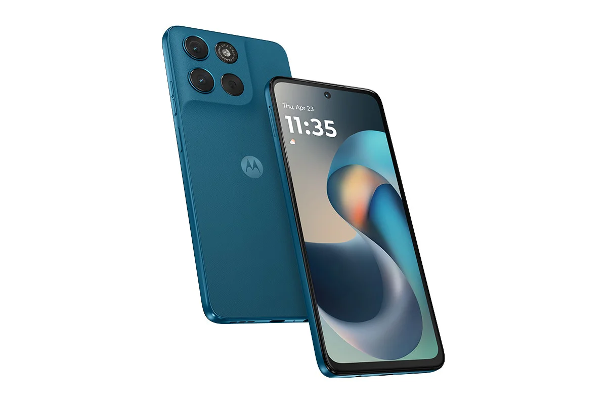 Motorola Moto G57 4G Smartphone - 128GB, 6.7" Display, Corsair Green - Image 3