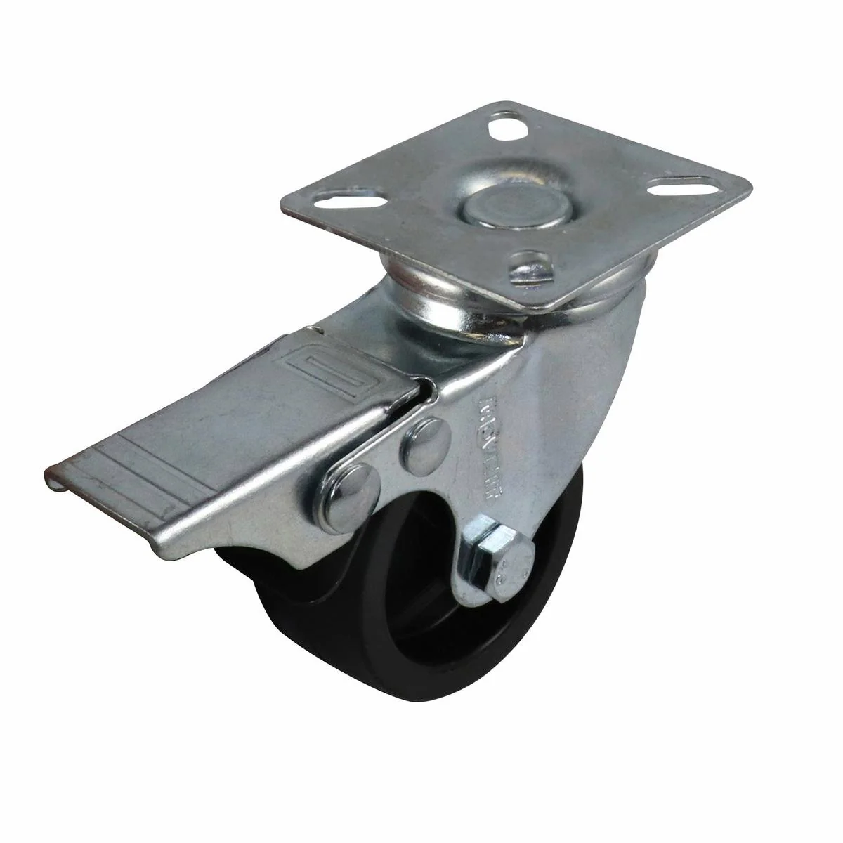 Move It Swivel Brake Castor - 50mm - Steel - For Carpet