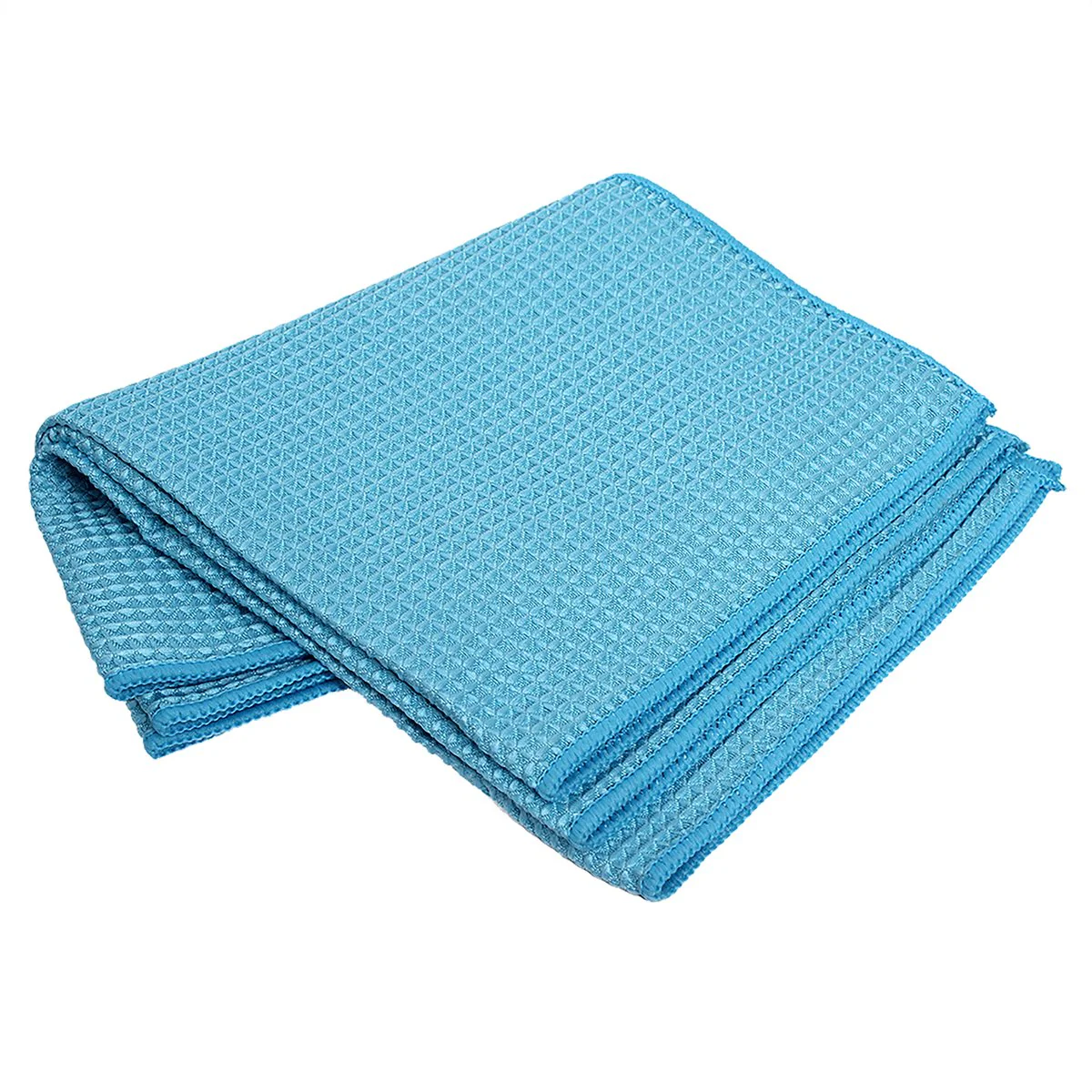 Mr Clean Kitchen Microfibre Cloth 3 Pack - 30 x 30 cm - Waffle Weave - Durable - Image 2