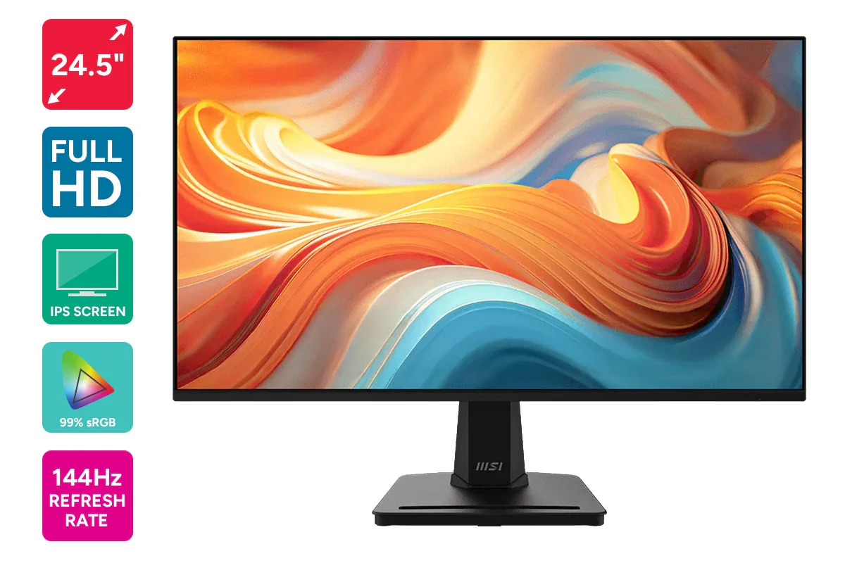 MSI 24.5 Pro Full HD 144Hz Business Monitor MP251 E14L