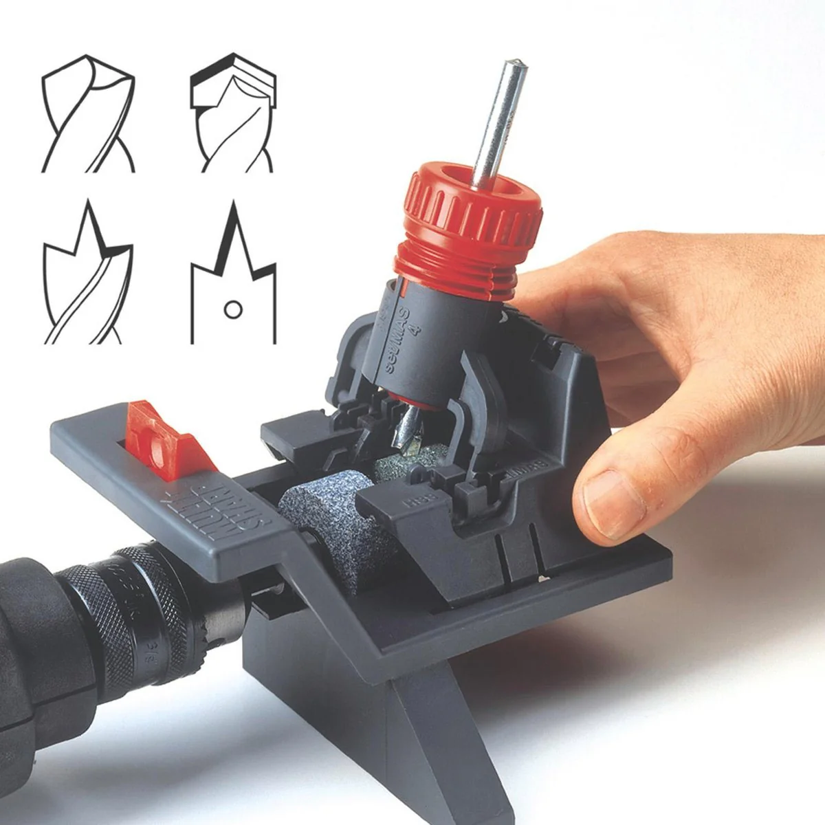 Multi Sharp Drill Bit Sharpener - 3-13mm - Accurate & Versatile Tool - Image 2