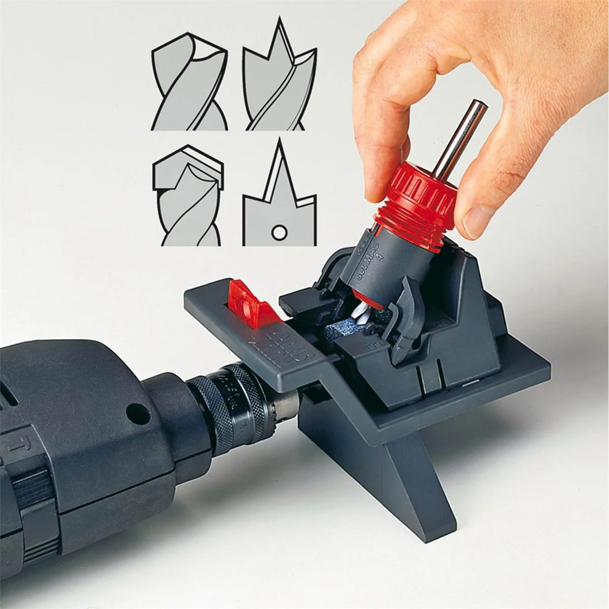 Multi Sharp Drill Bit Sharpener - 3-13mm - Accurate & Versatile Tool - Image 4