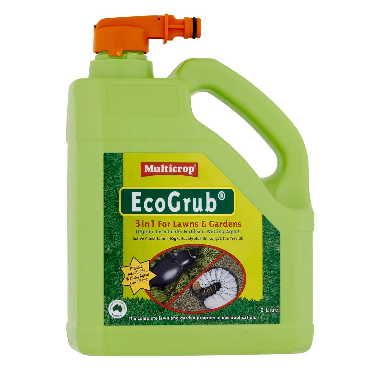 Multicrop EcoGrub - 2L - Plastic Bottle - Insecticide for Lawns