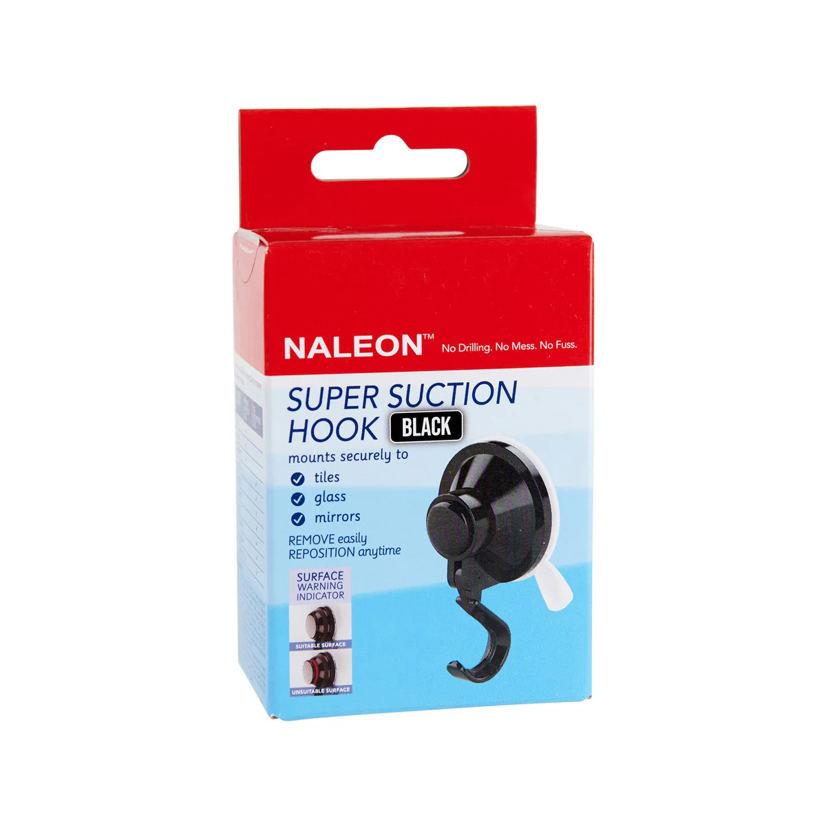 Naleon Super Suction Hook - 3kg - ABS Plastic - Strong Lasting Suction - Image 2