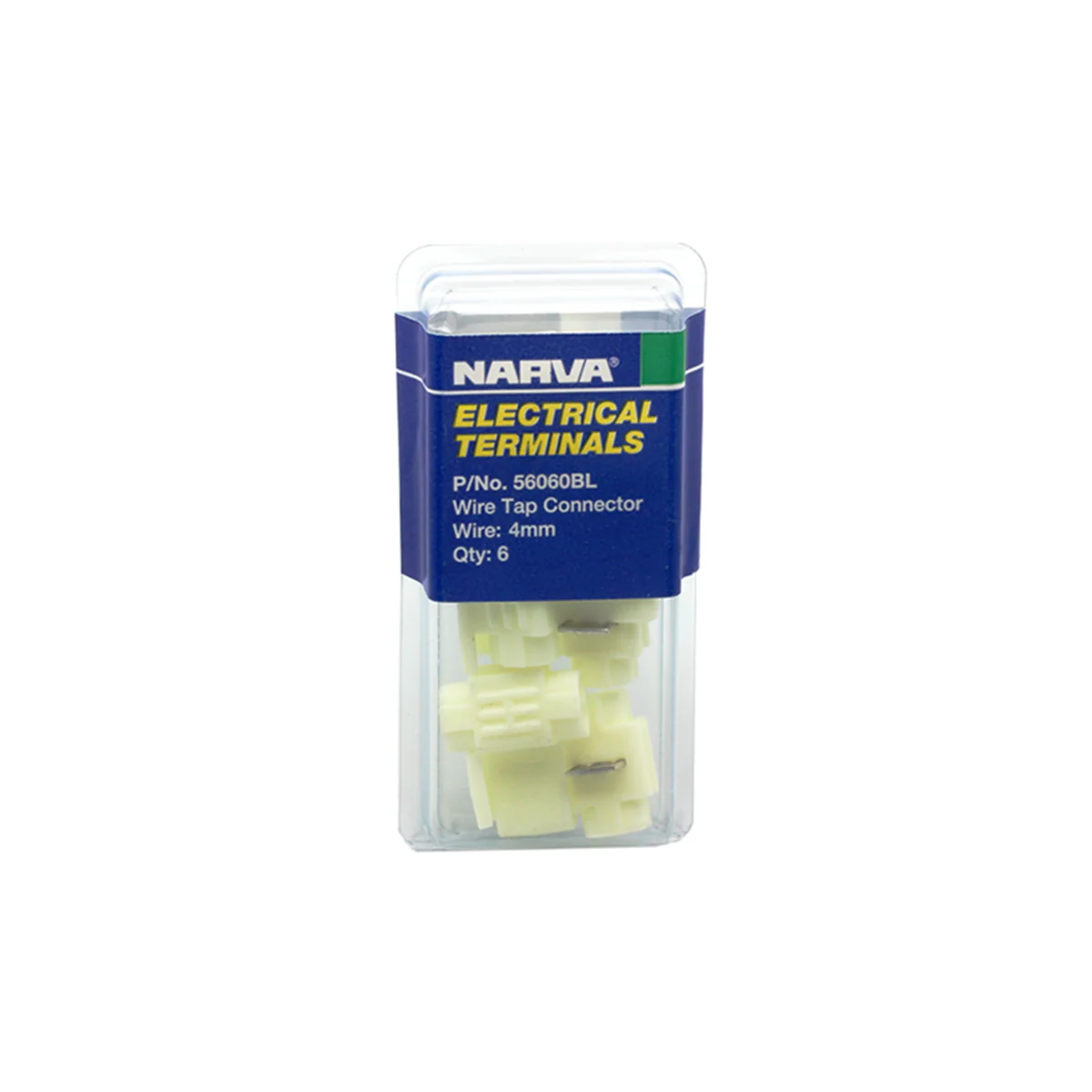 Narva Ezy Tap Wire Connector 4mm Nylon 6 Pack Strong Design