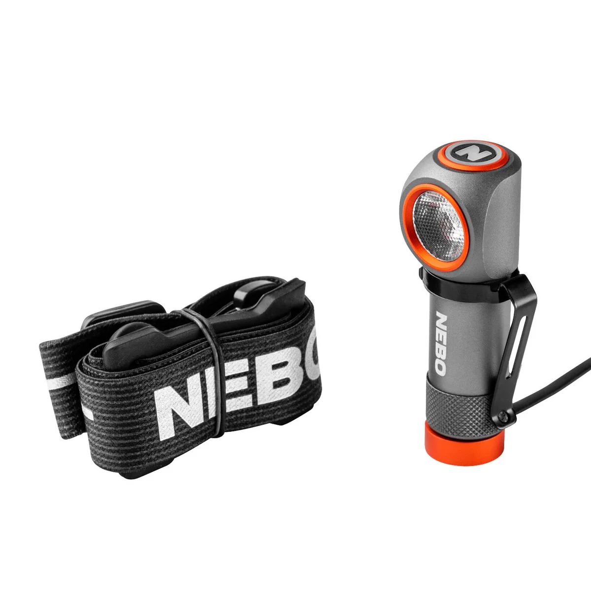 Nebo Einstein 600 Lumen Headlamp - USB Rechargeable - Durable Aluminium - IPx6 Water Resistant - Adjustable Strap - Image 2