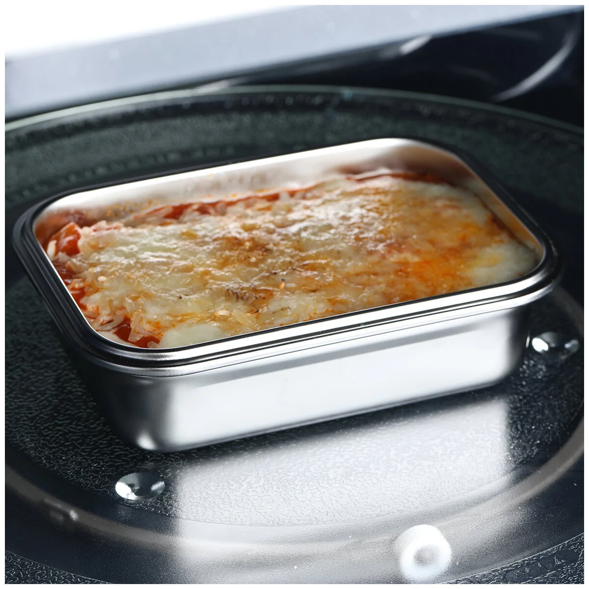 Neoflam 304 Stainless Steel Microwavable Containers 12-Piece Set Silver - Image 8