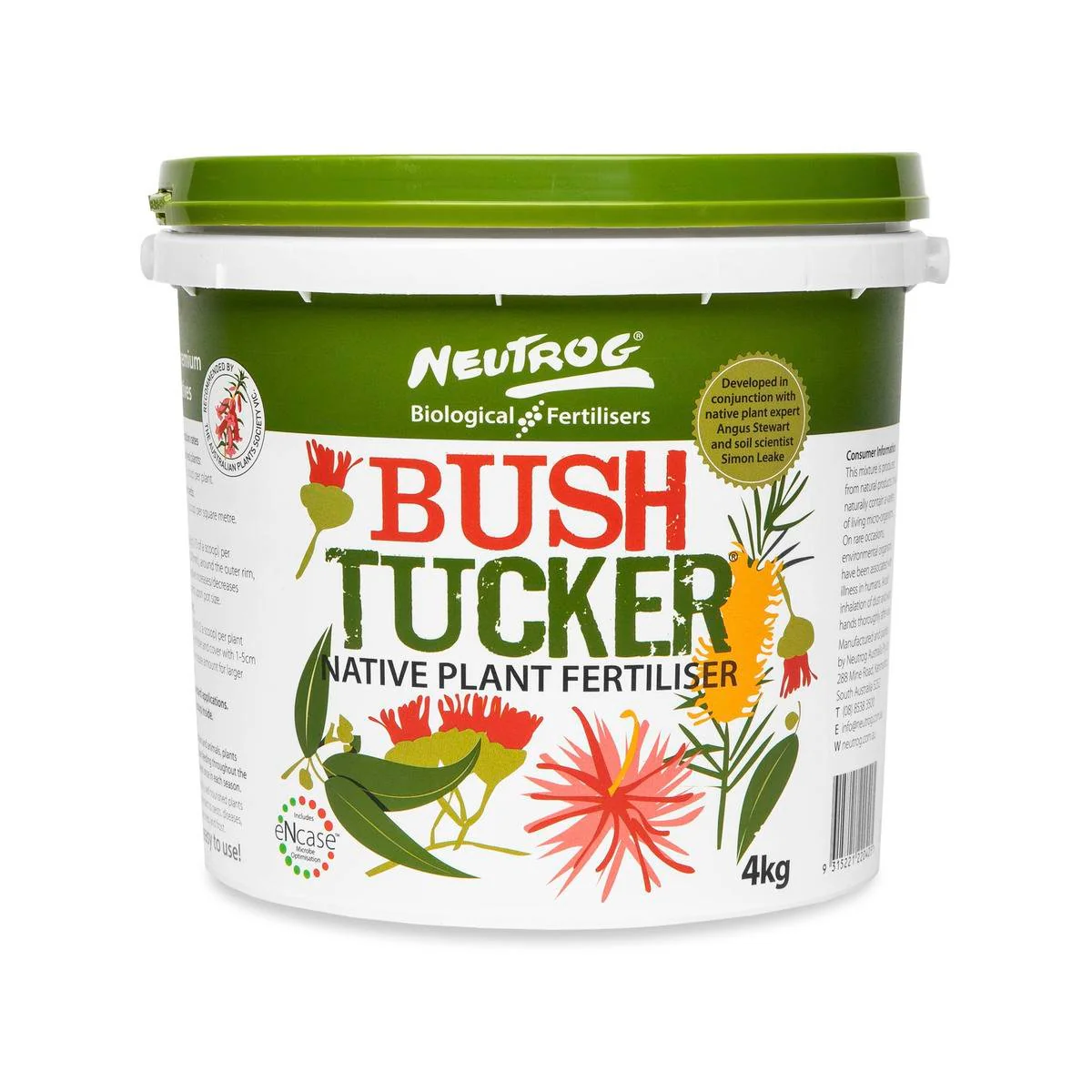 Neutrog Bush Tucker Native Fertiliser 4kg - Organic-Based for Australian Plants