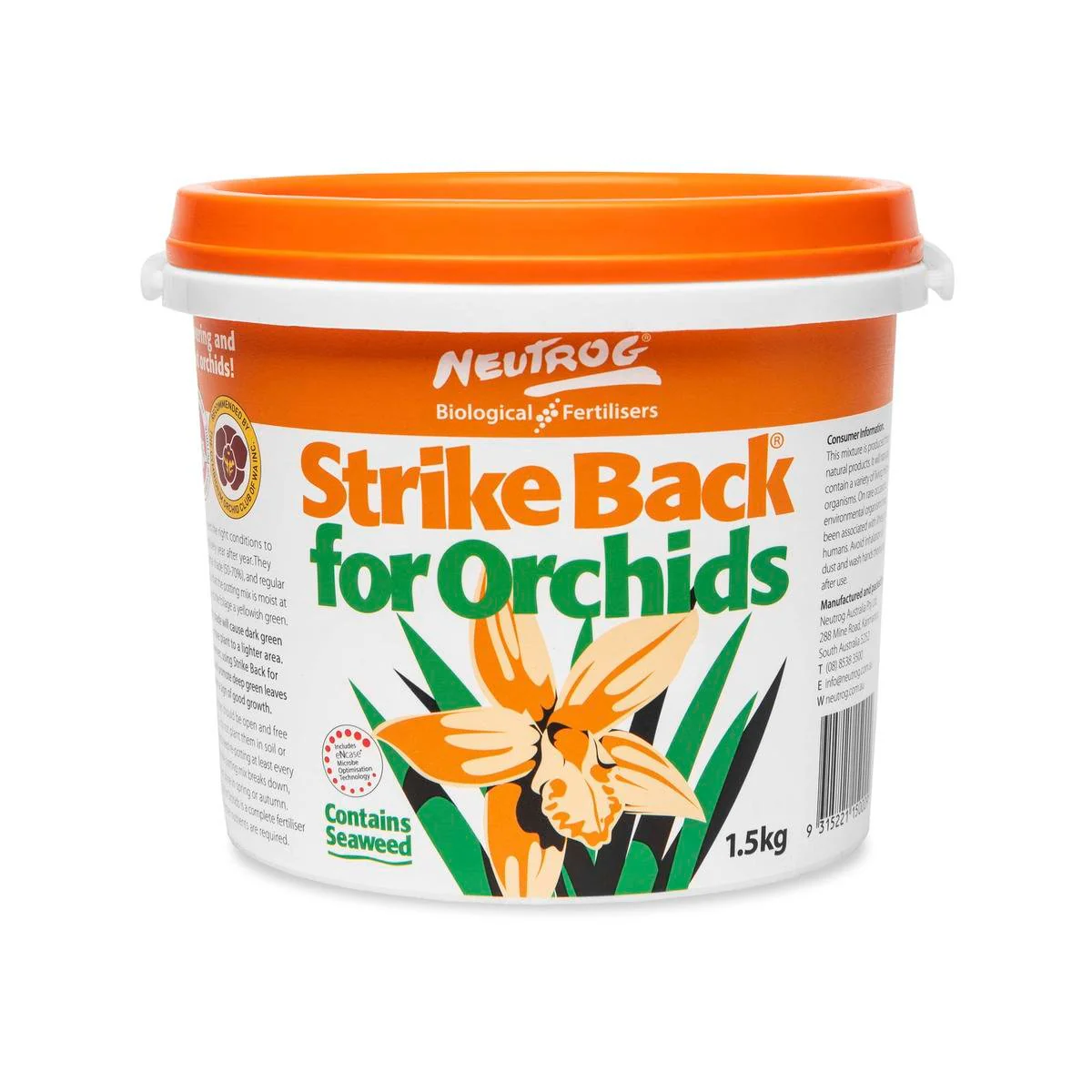 Neutrog Strike Back for Orchids - 1.5kg - Pelletised Manure - Organic