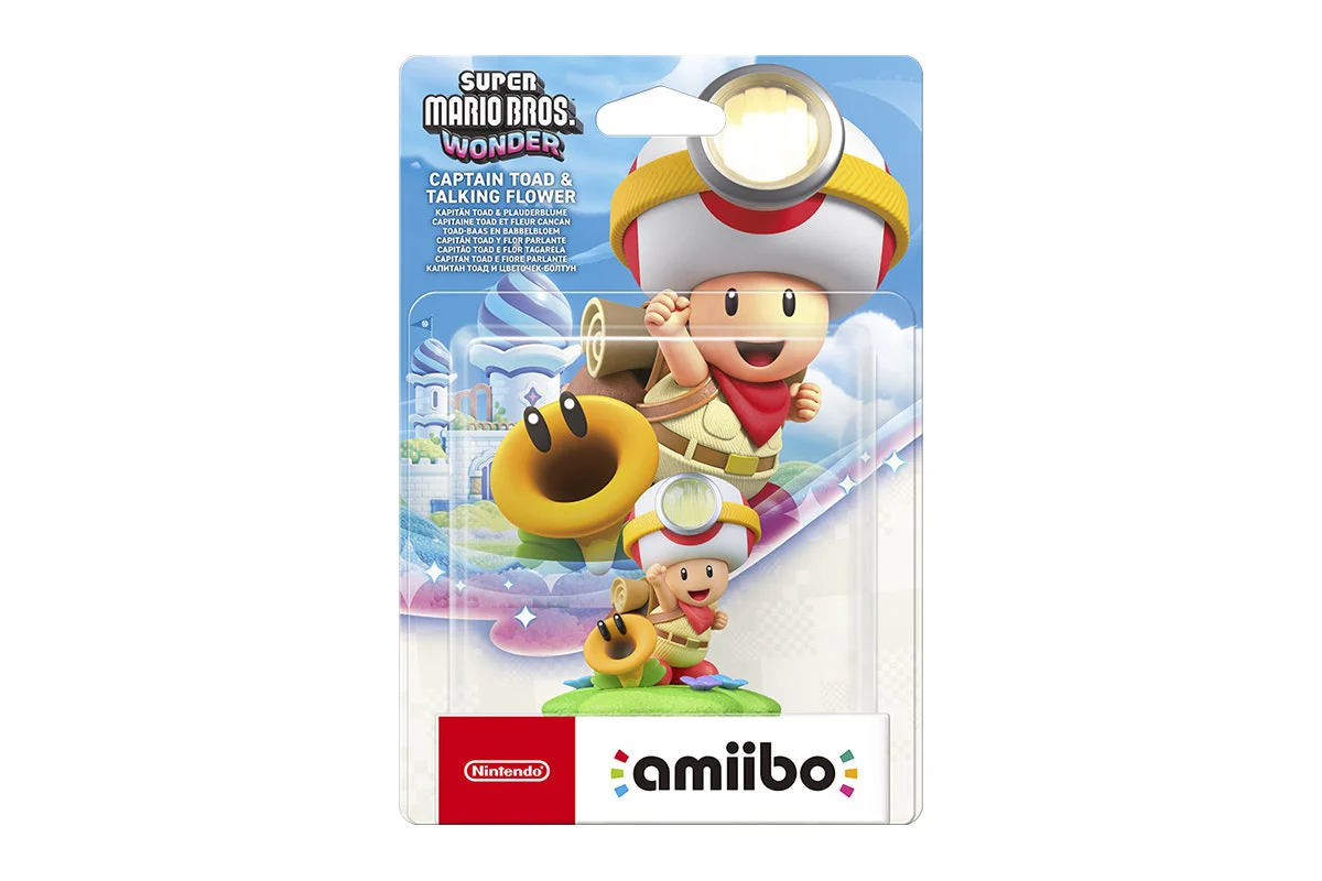 Nintendo amiibo Captain Toad and Talking Flower Super Mario Wonder - Image 2