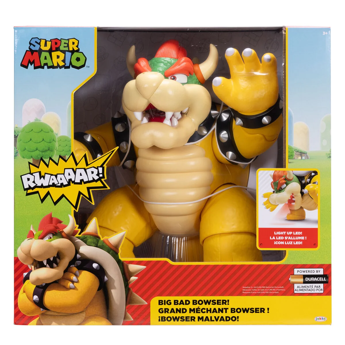 Nintendo Big Bad Bowser 33cm Sound Light 13 Articulations Model 42274 - Image 7