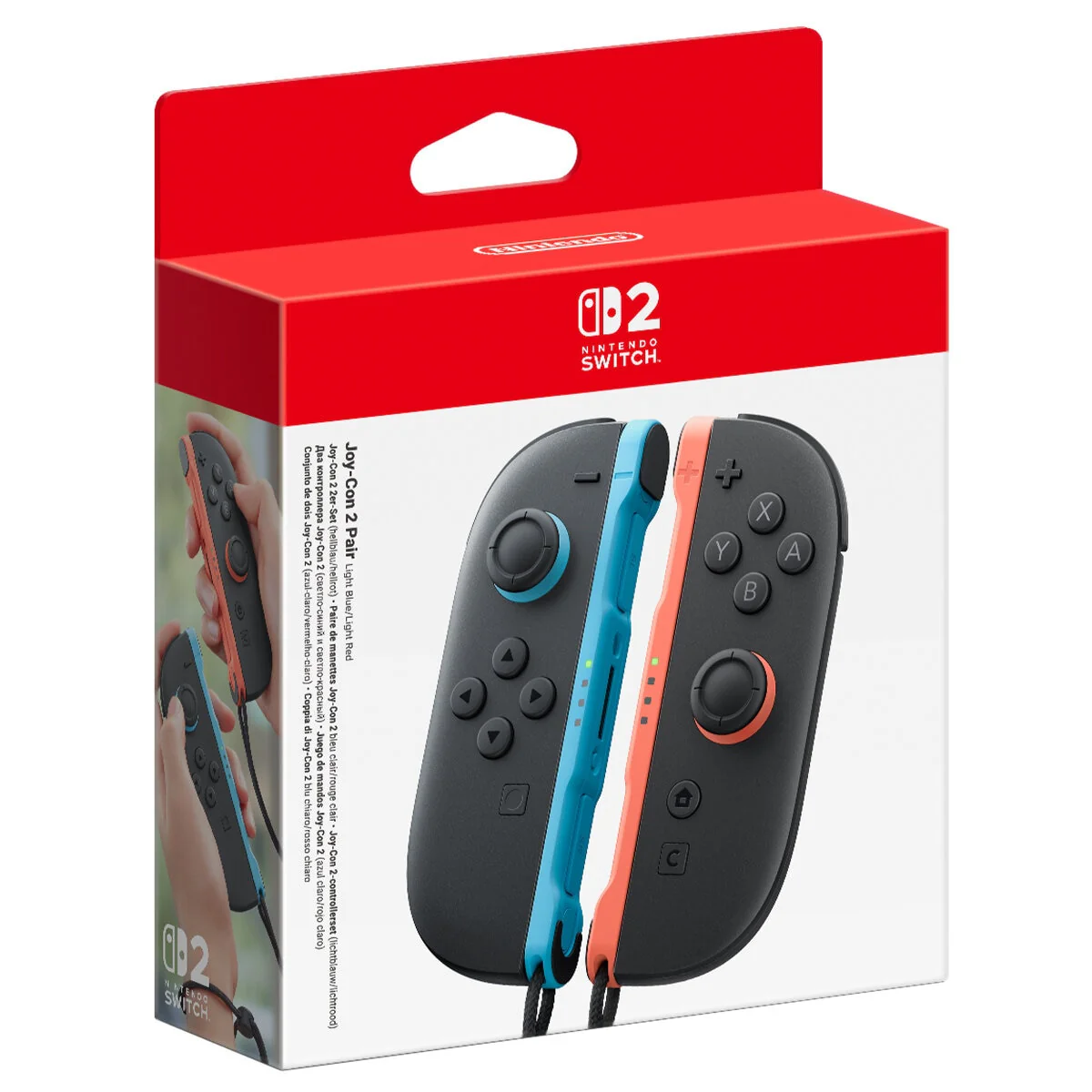 Nintendo Switch 2 Dual Joy-Con 2 Controllers 170202 Blue Red