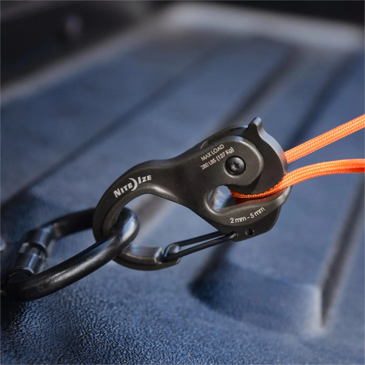 Nite Ize CamJam XT Aluminum Rope and Cord Tightener - 280 lbs Capacity - 33.6mm x 19mm x 63.1mm - Image 2